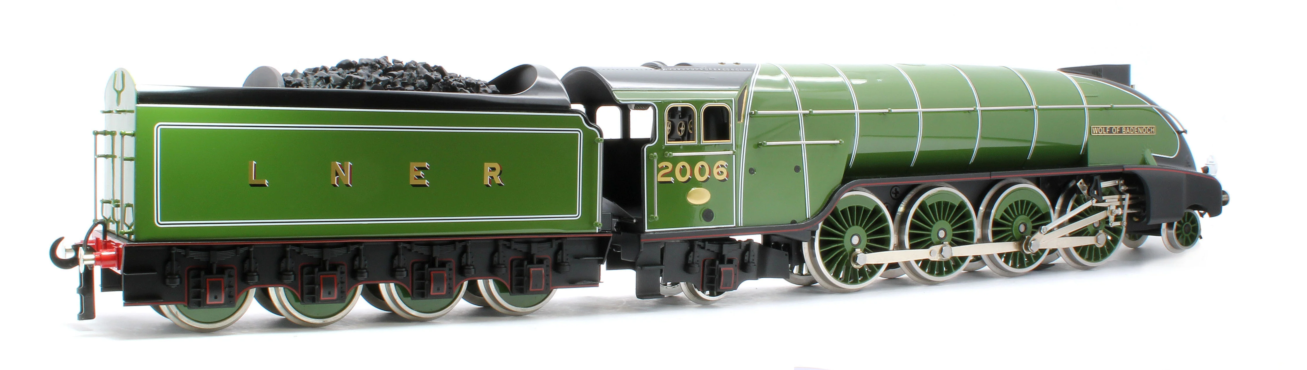 E/36-B1-WB P2 Class Streamlined "Wolf of Badenoch" 2-8-2 LNER Lined Apple Green No. 2006 Steam Locomotive - Image 3