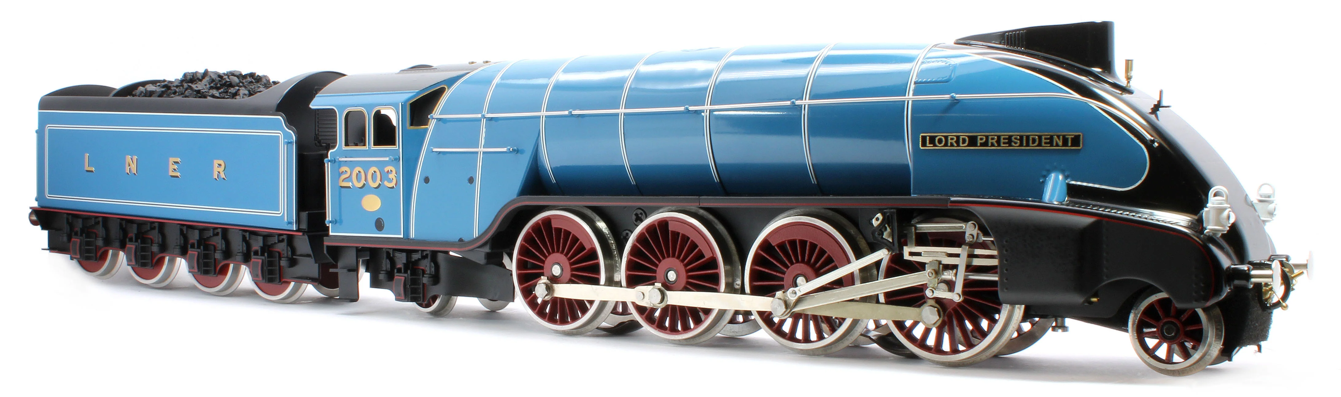 E/36-B2-LP P2 Class Streamlined "Lord President" 2-8-2 LNER Garter Blue No. 2003 Steam Locomotive - Image 4
