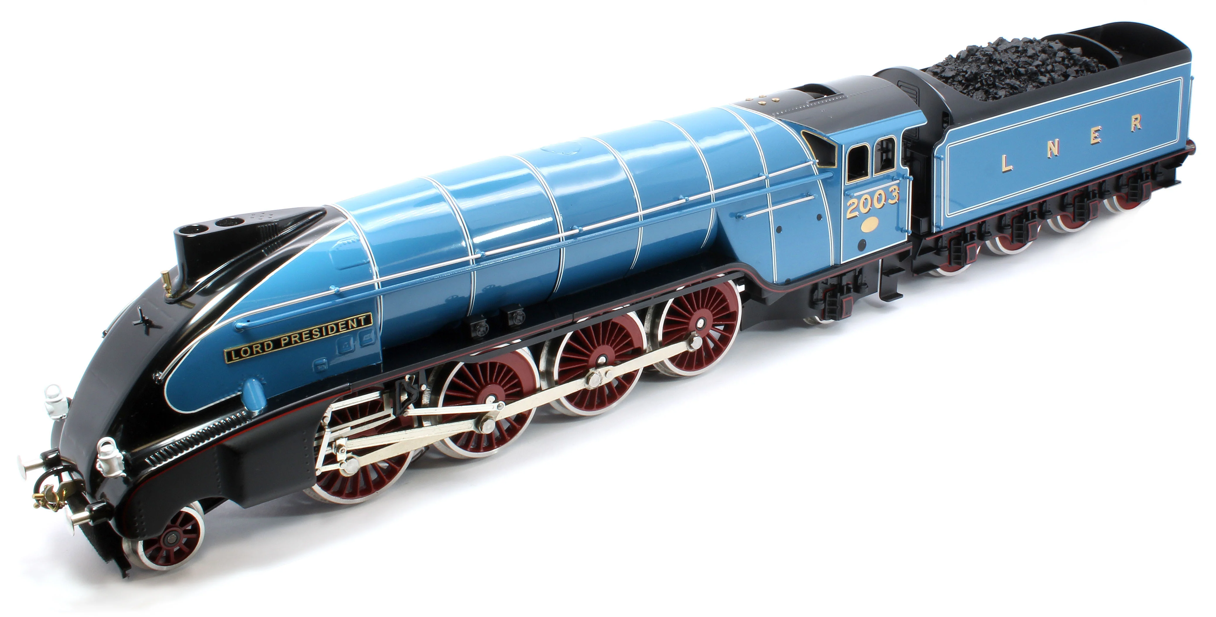 E/36-B2-LP P2 Class Streamlined "Lord President" 2-8-2 LNER Garter Blue No. 2003 Steam Locomotive - Image 7