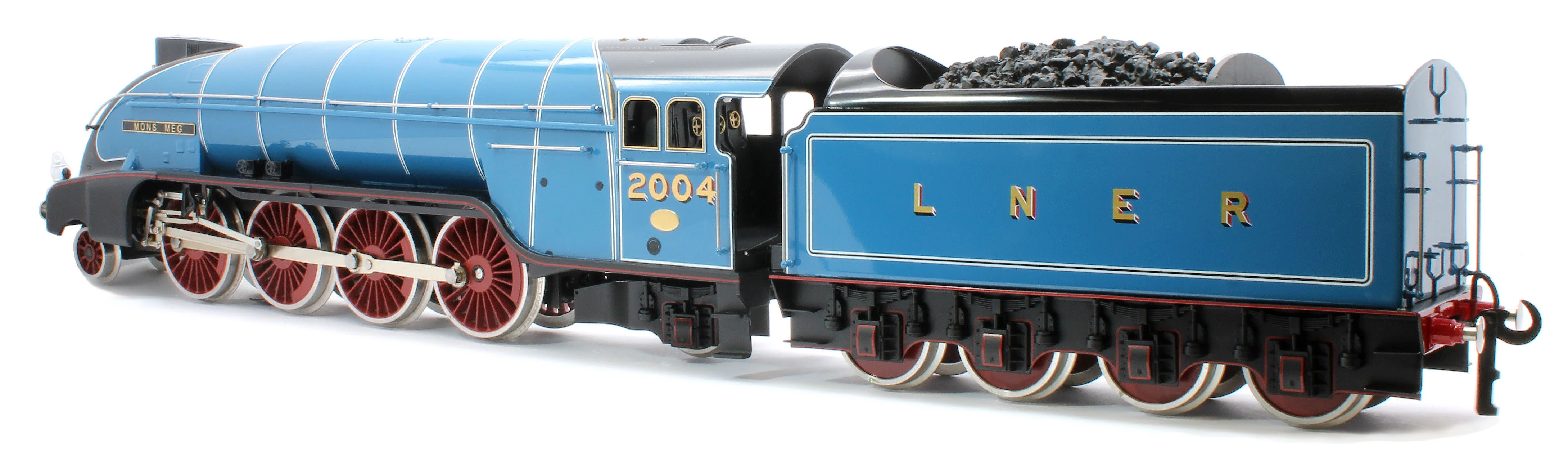 E/36-B2-MM P2 Class Streamlined "Mons Meg" 2-8-2 LNER Garter Blue No. 2004 Steam Locomotive - Image 2