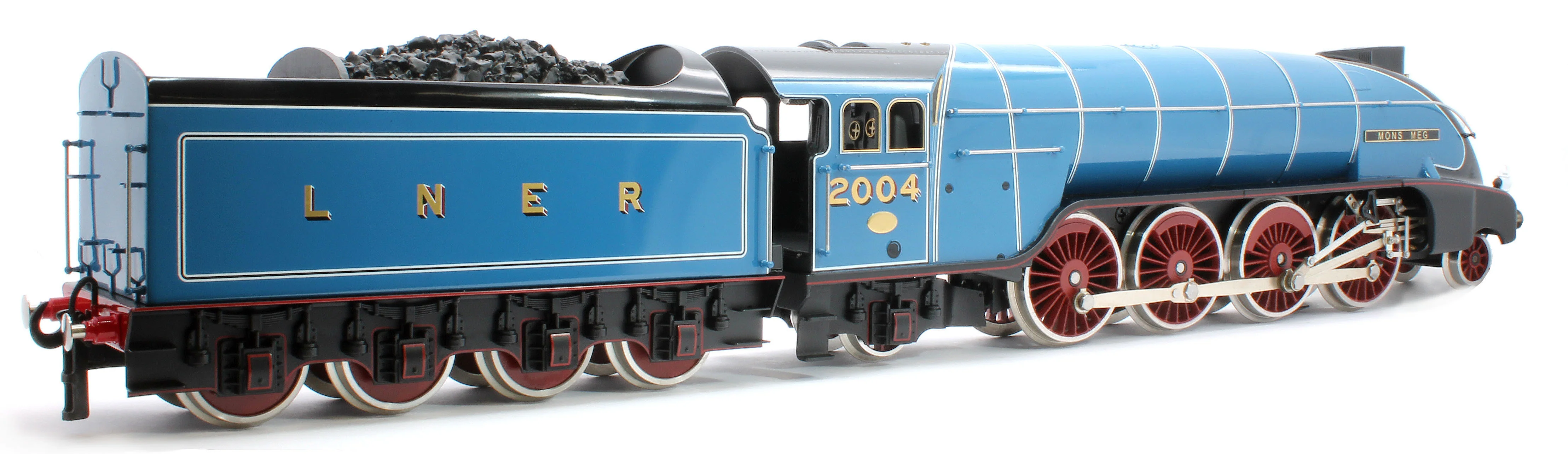 E/36-B2-MM P2 Class Streamlined "Mons Meg" 2-8-2 LNER Garter Blue No. 2004 Steam Locomotive - Image 3