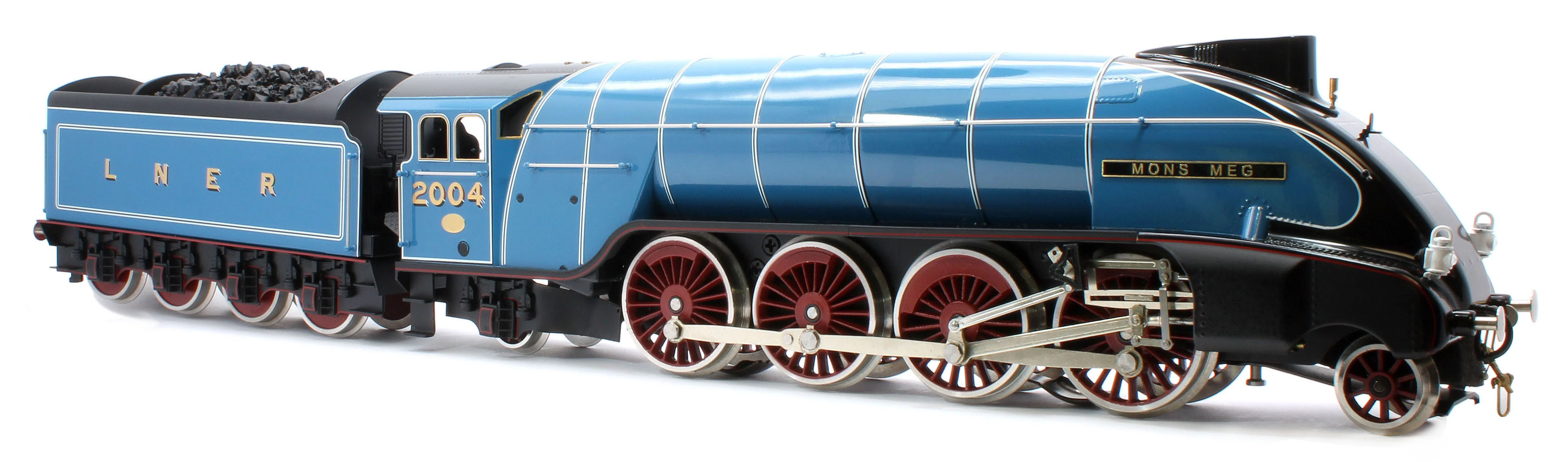 E/36-B2-MM P2 Class Streamlined "Mons Meg" 2-8-2 LNER Garter Blue No. 2004 Steam Locomotive - Image 4