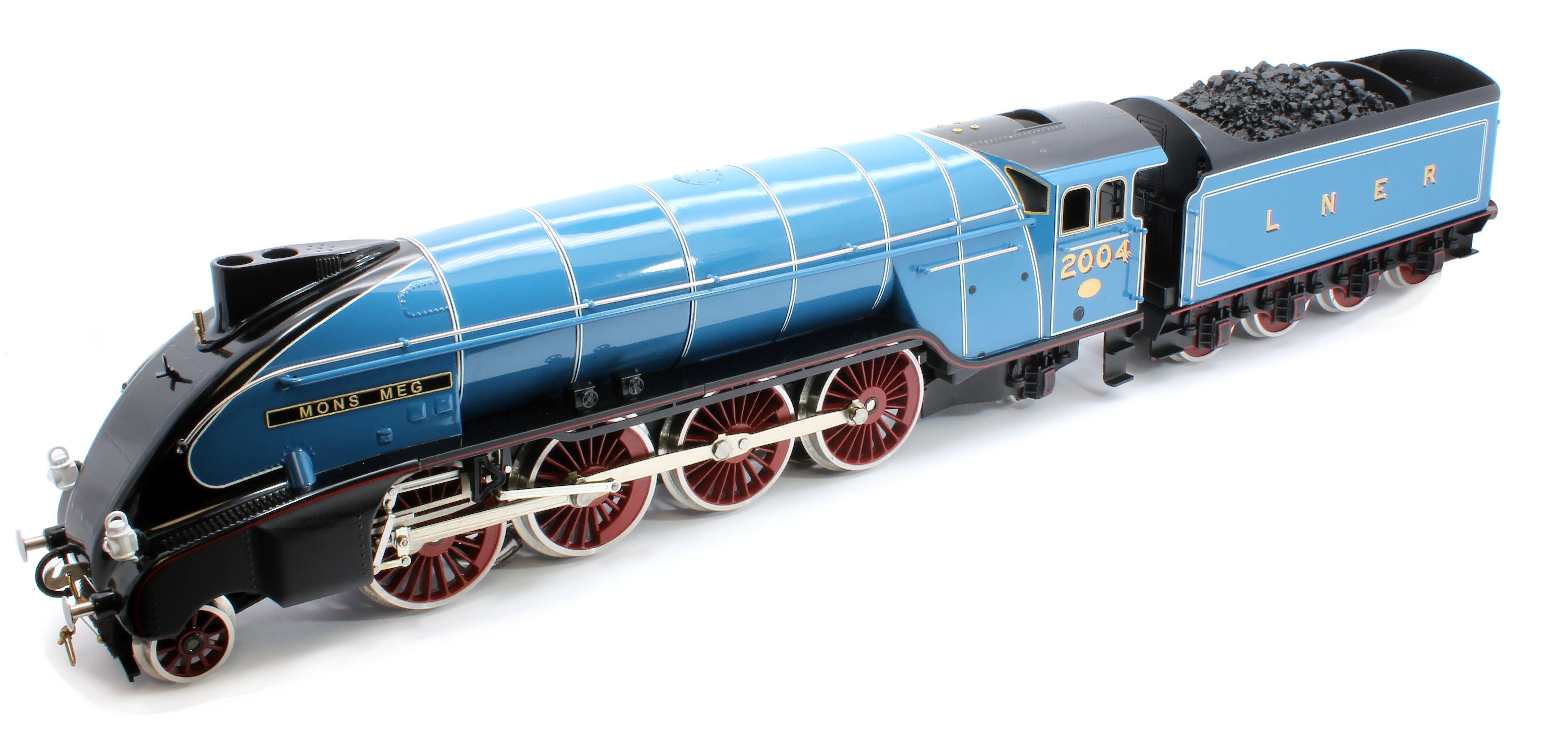 E/36-B2-MM P2 Class Streamlined "Mons Meg" 2-8-2 LNER Garter Blue No. 2004 Steam Locomotive - Image 7