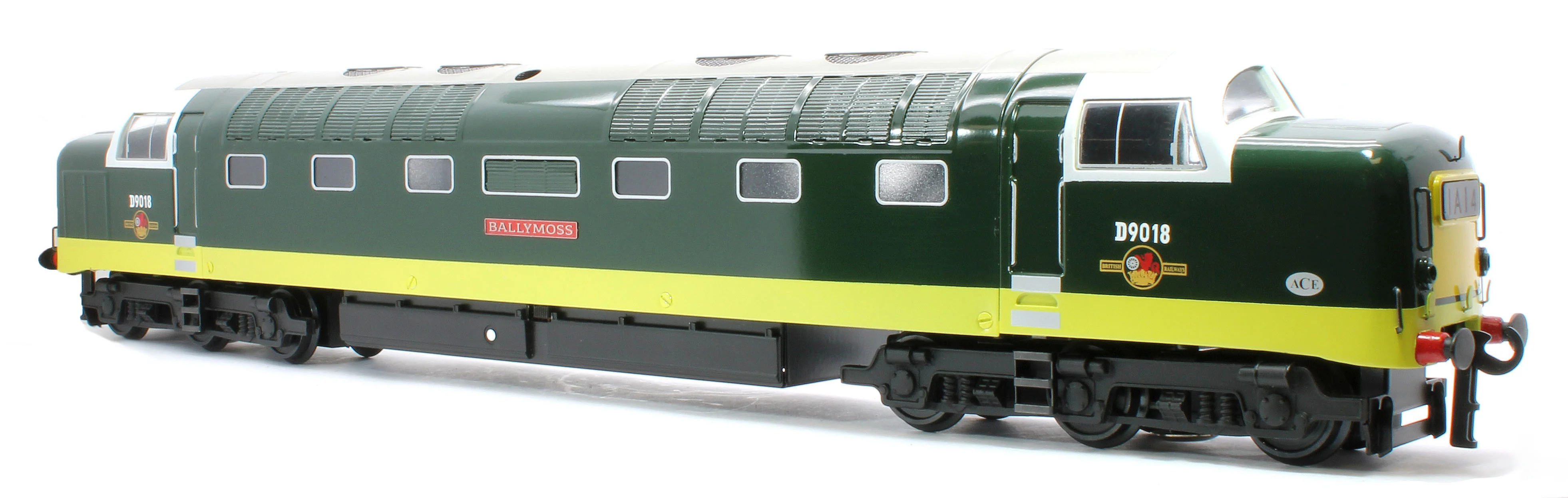 E/41-B2 Class 55 English Electric Deltic "Ballymoss" BR Green Small Yellow Panels No. D9018 Diesel Locomotive - Image 3