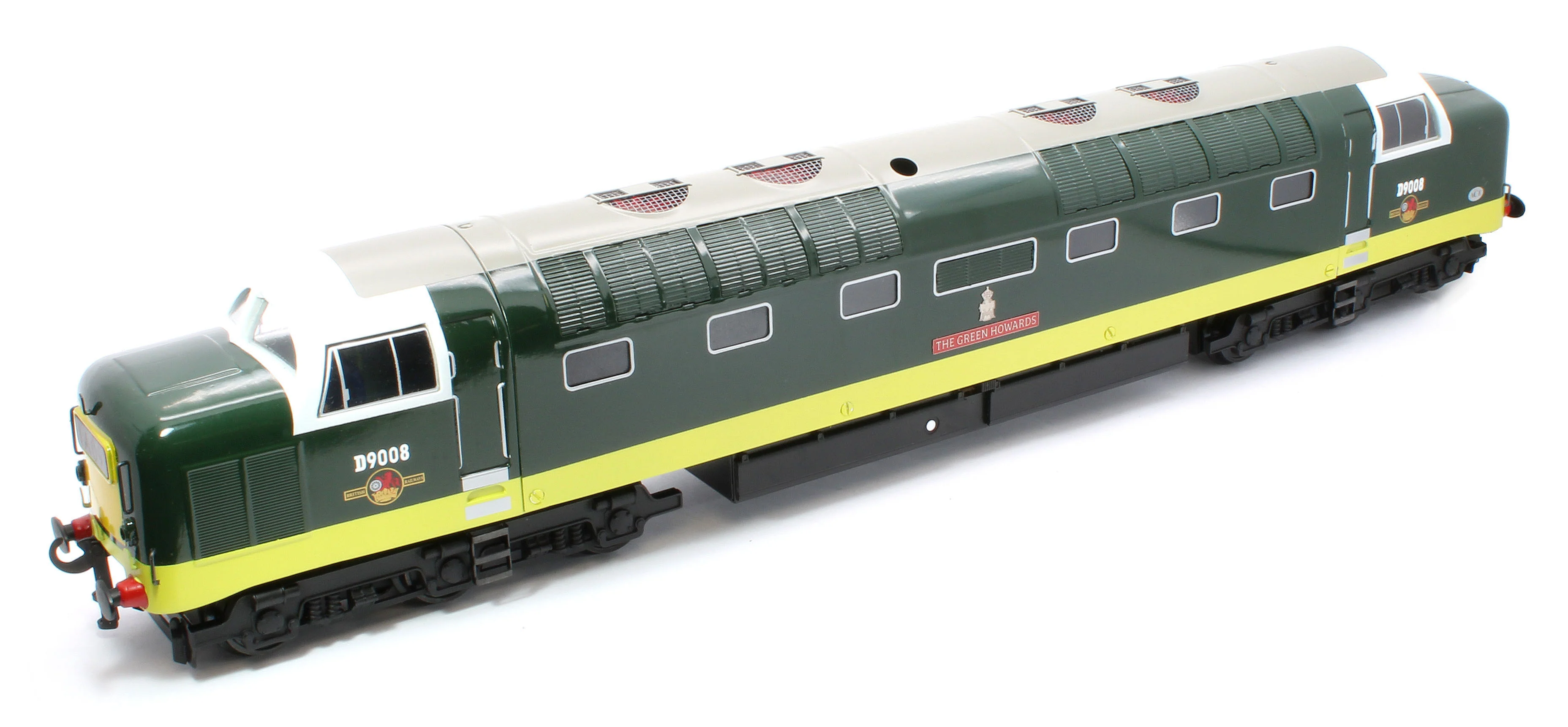 E/41-B2 Class 55 English Electric Deltic "The Green Howards" BR Green Small Yellow Panels No. D9008 Diesel Locomotive - Image 10