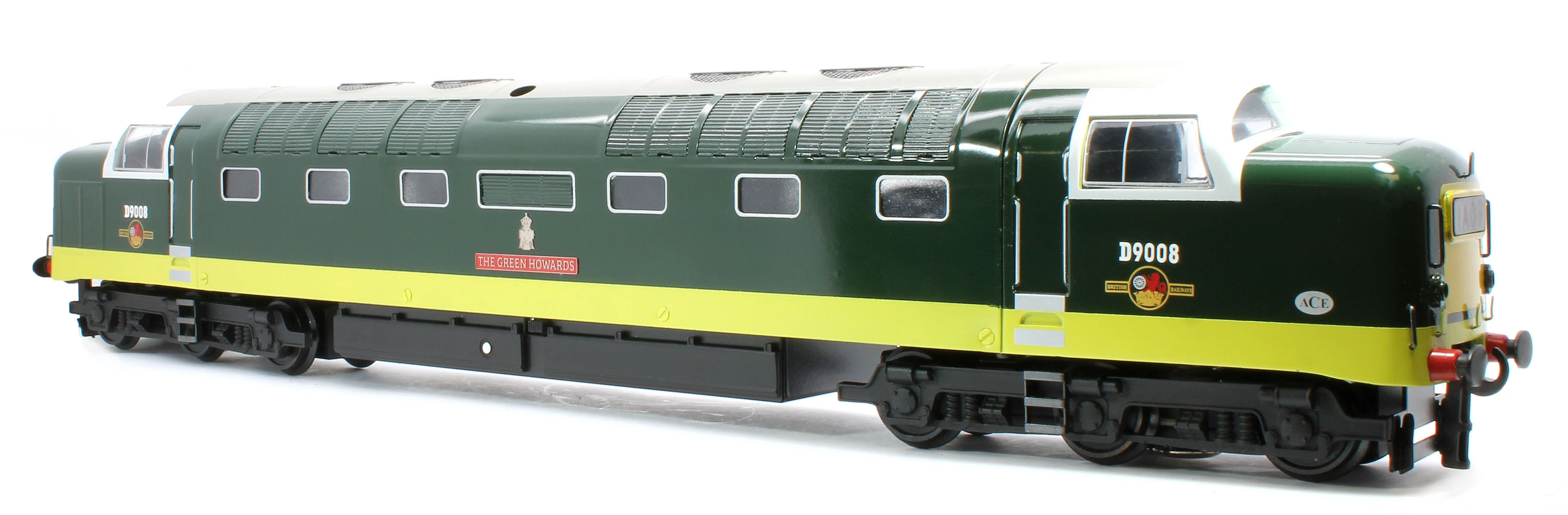 E/41-B2 Class 55 English Electric Deltic "The Green Howards" BR Green Small Yellow Panels No. D9008 Diesel Locomotive - Image 5