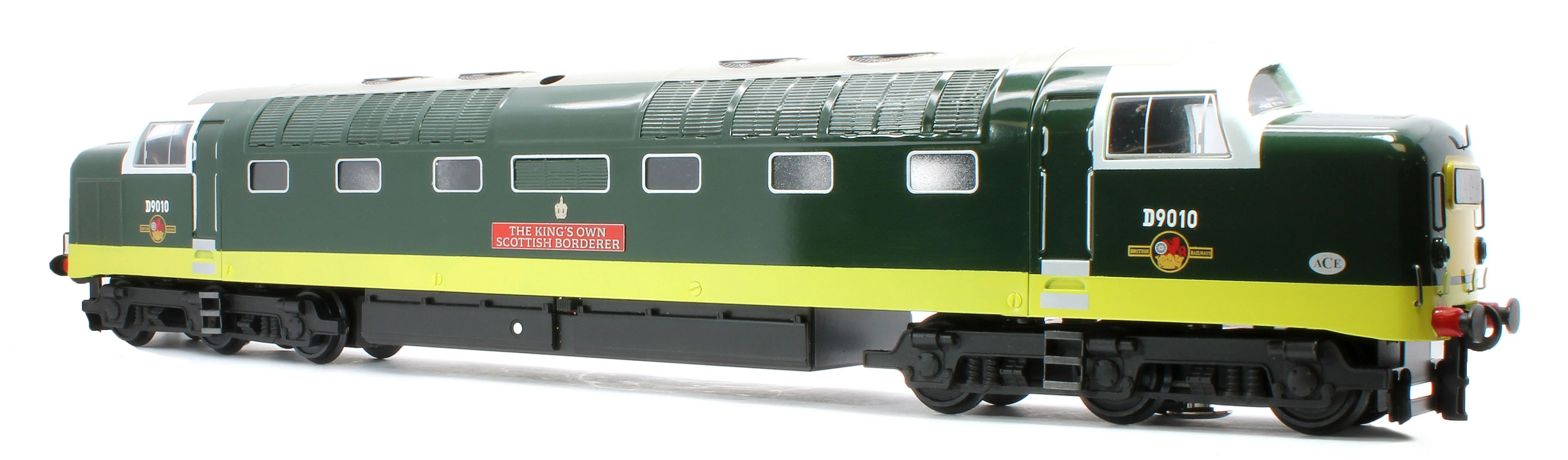 E/41-B2 Class 55 English Electric Deltic "The Kings Own Scottish Borderer" BR Green Small Yellow Panels No. D9010 Diesel Locomotive - Image 5