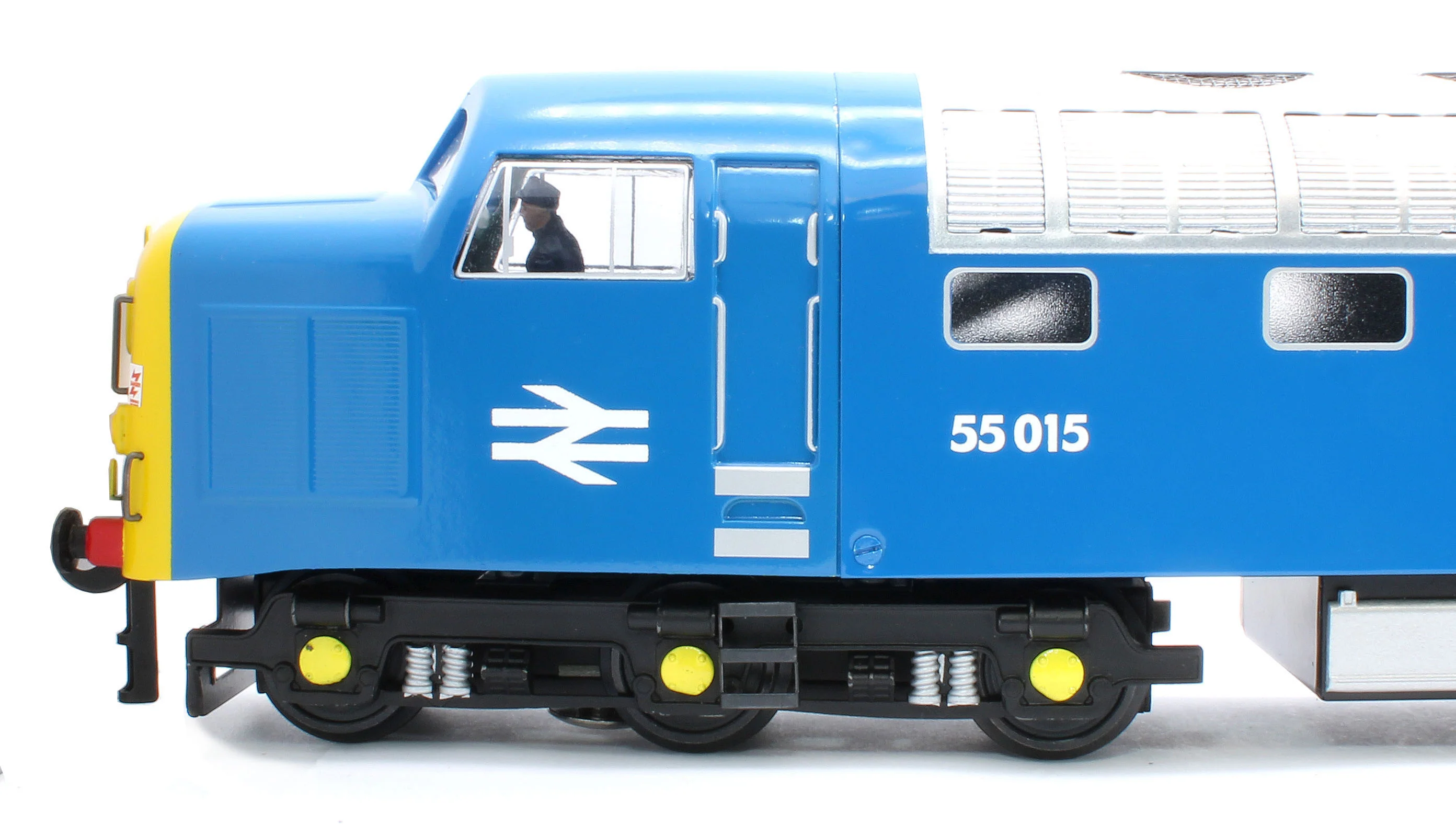 E/41-C2 Class 55 English Electric Deltic "Tulyar" BR Blue Full Yellow Ends No. 55015 Diesel Locomotive - Image 7