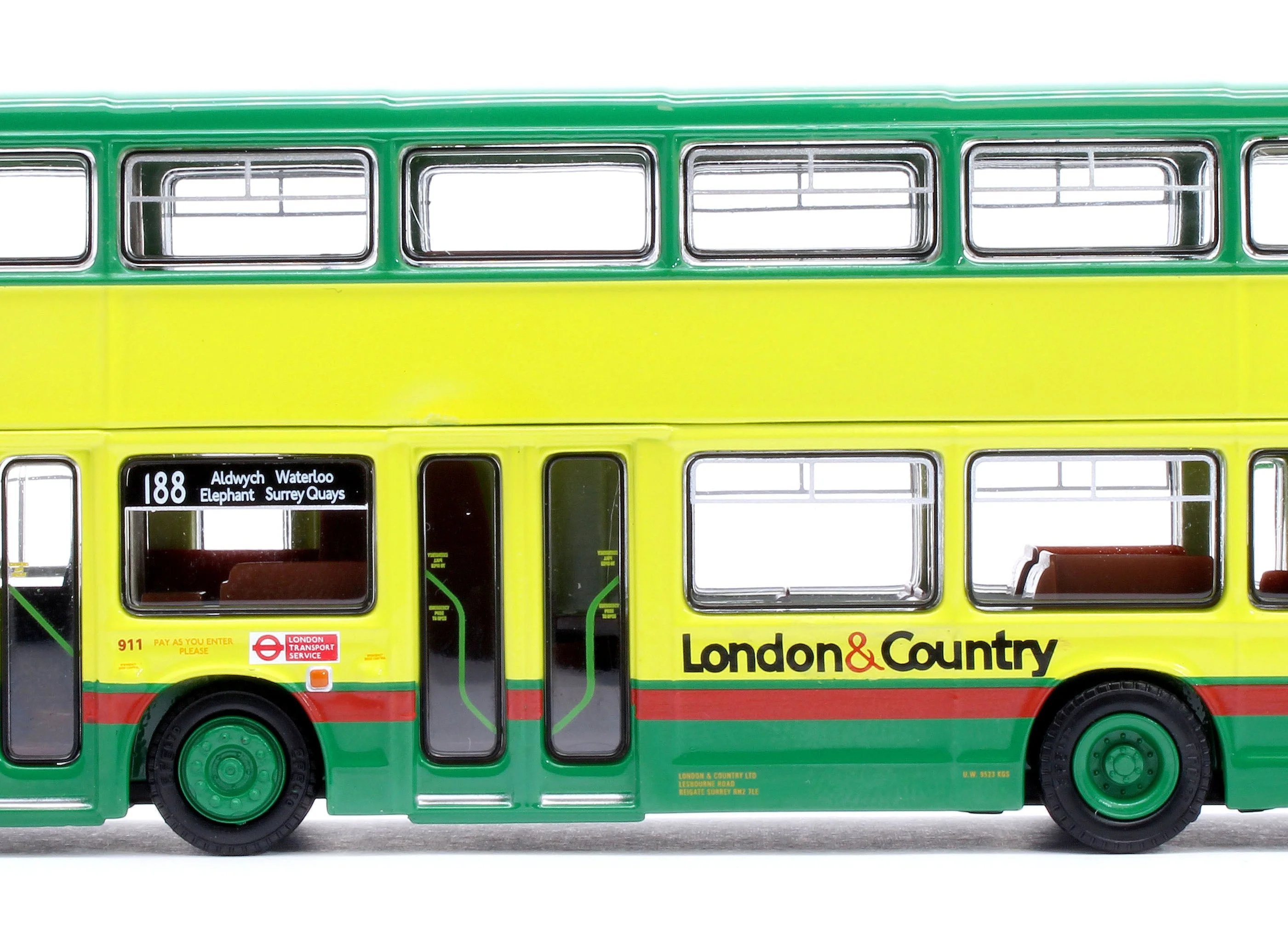 Leyland Titan B15 London & Country 911 Route 188 Euston - Image 5