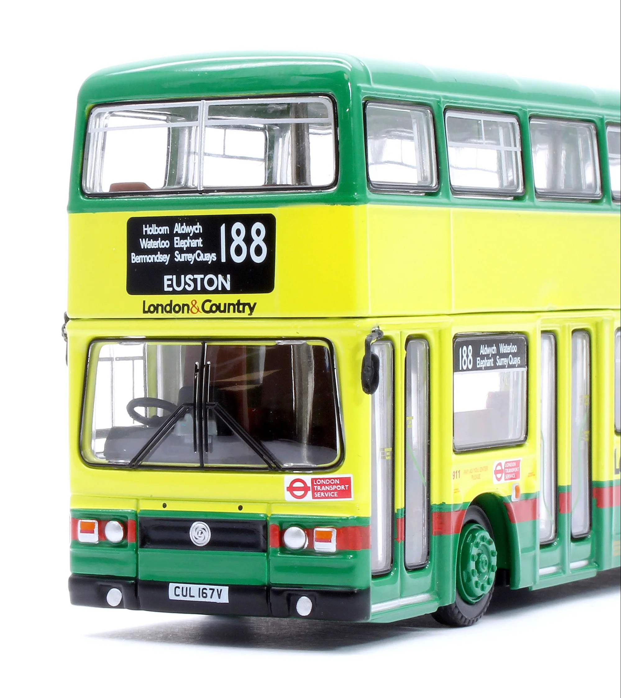 Leyland Titan B15 London & Country 911 Route 188 Euston - Image 6