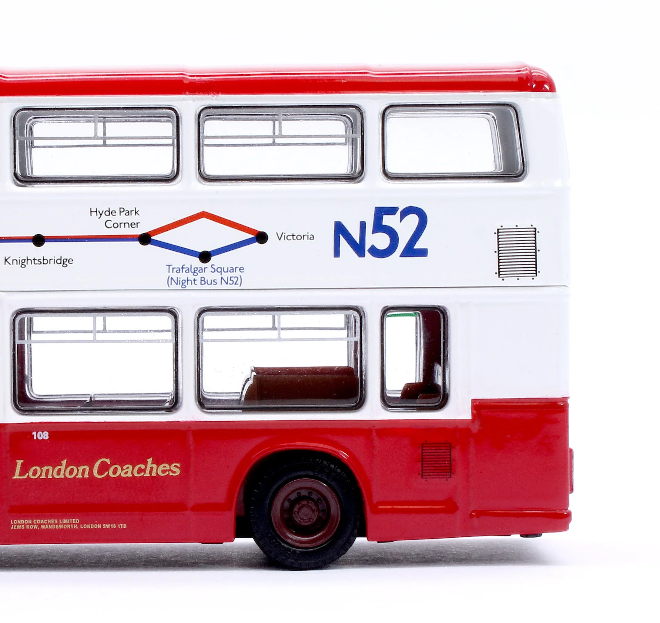 Leyland Titan B15 London Coaches T343 Route 52 Victoria Bus Station - Image 5