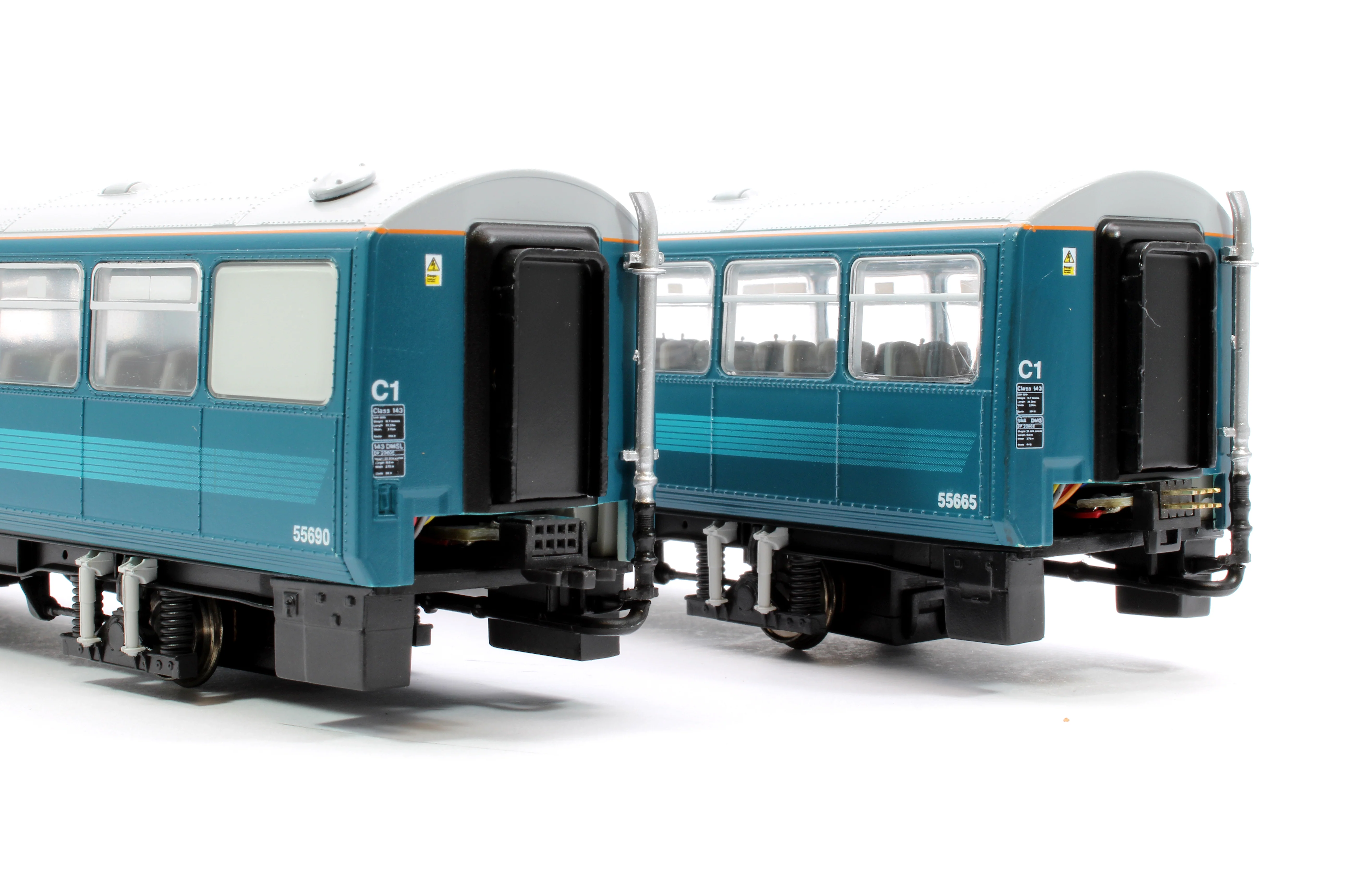 Class 143 2-Car DMU 143624 Arriva Trains Wales (Revised) - Image 7