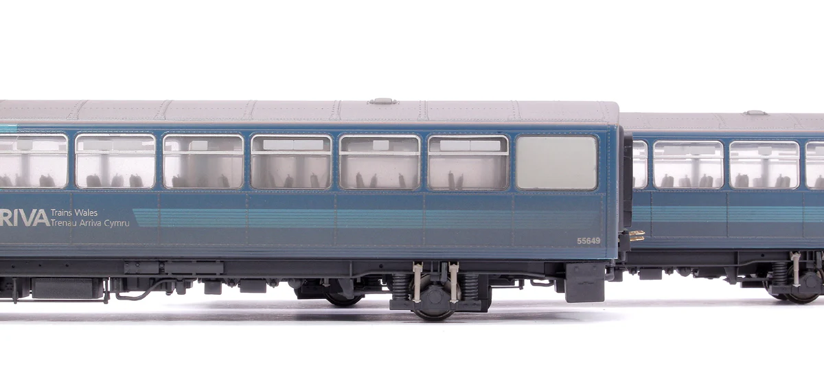 Class 143 2-Car DMU 143608 Arriva Trains Wales (Revised) - Weathered - Image 12