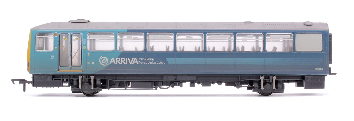 Class 143 2-Car DMU 143608 Arriva Trains Wales (Revised) - Weathered - Image 4