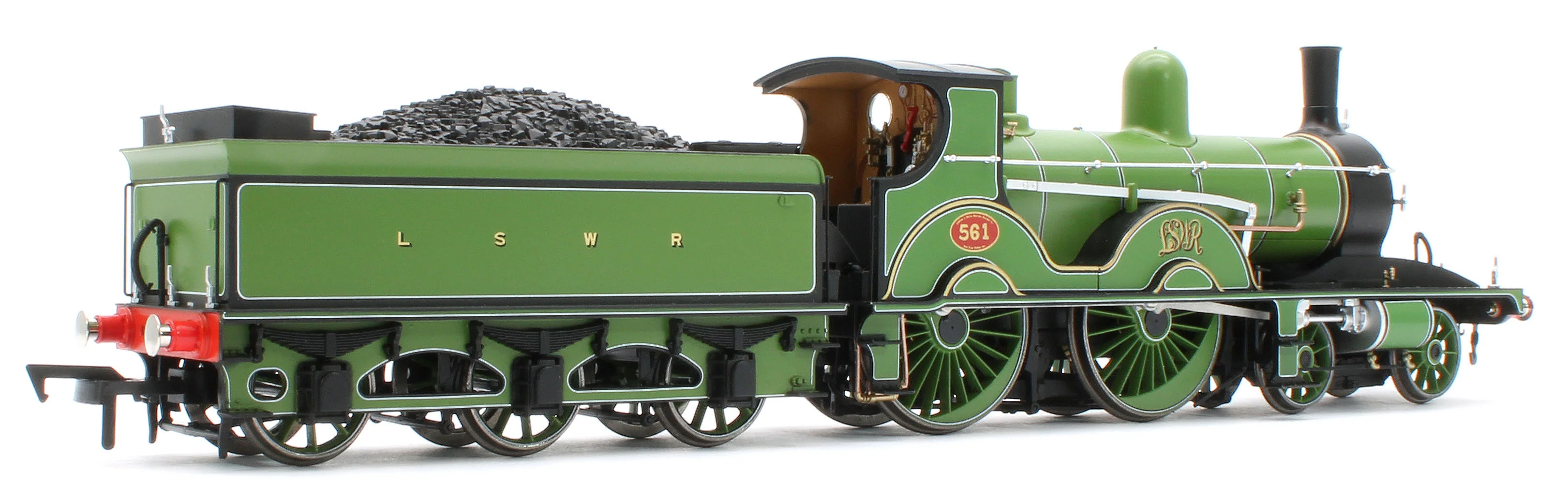 E85019 LSWR Adams T3 561 LSWR Adams Green Steam Locomotive - Image 4