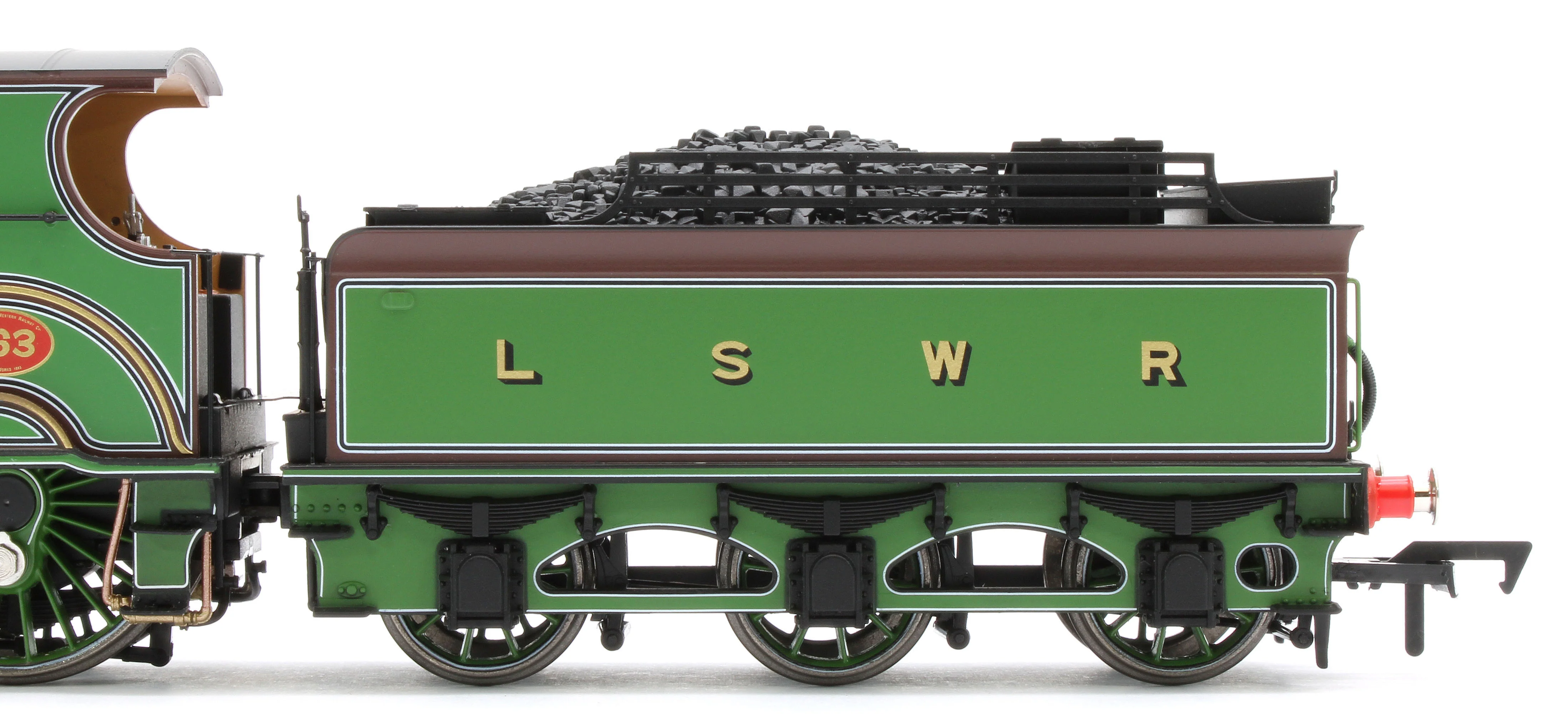 E85030 LSWR Adams T3 563 LSWR Drummond Green Steam Locomotive - Image 10