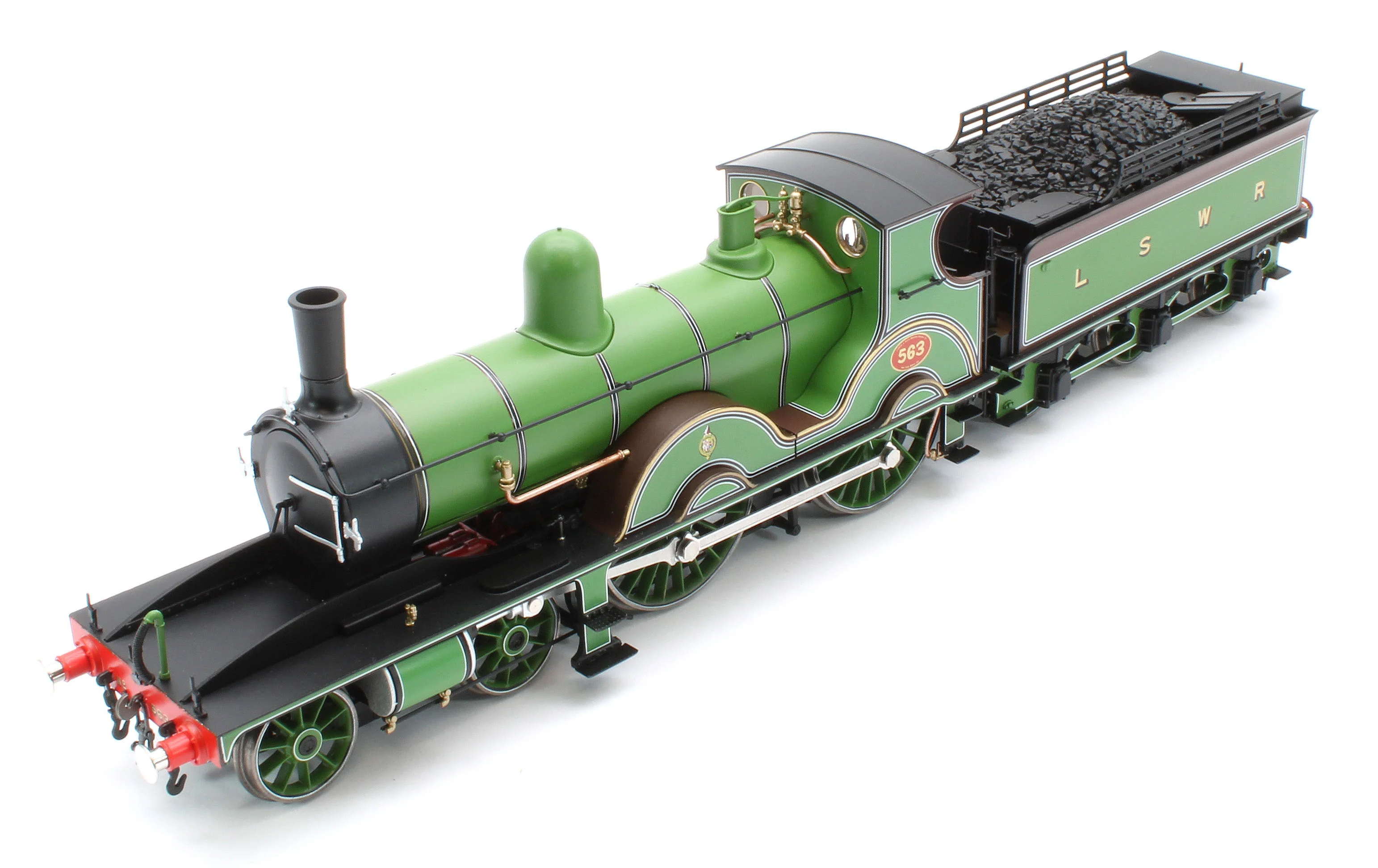 E85030 LSWR Adams T3 563 LSWR Drummond Green Steam Locomotive - Image 11