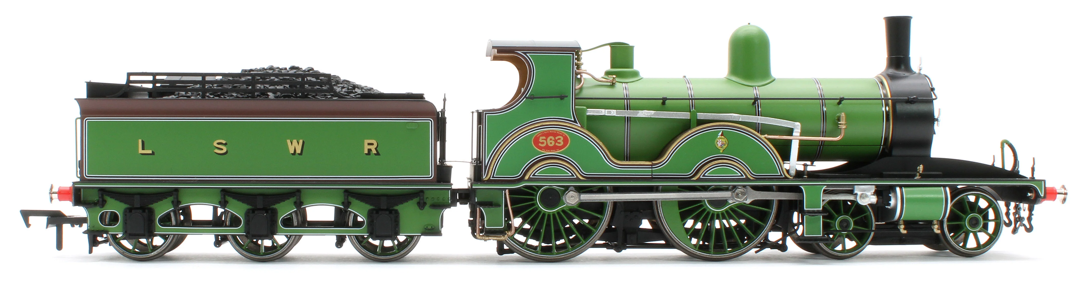 E85030 LSWR Adams T3 563 LSWR Drummond Green Steam Locomotive - Image 5