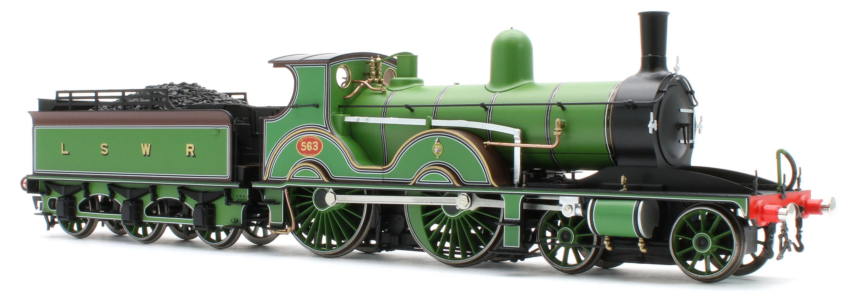 E85030 LSWR Adams T3 563 LSWR Drummond Green Steam Locomotive - Image 6