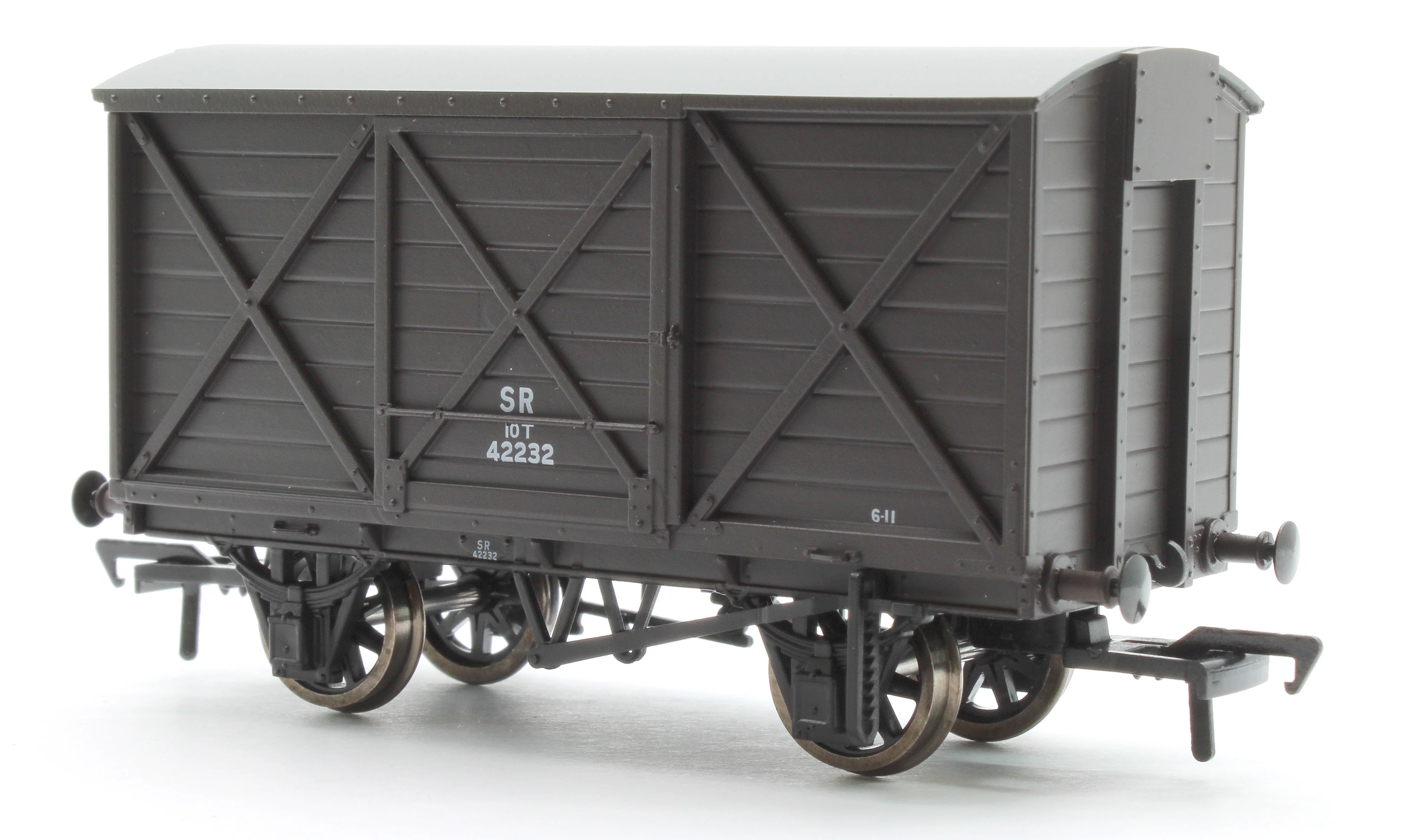 LSWR 10T Ventilated Van SR Brown (Late) 42232 - Image 3