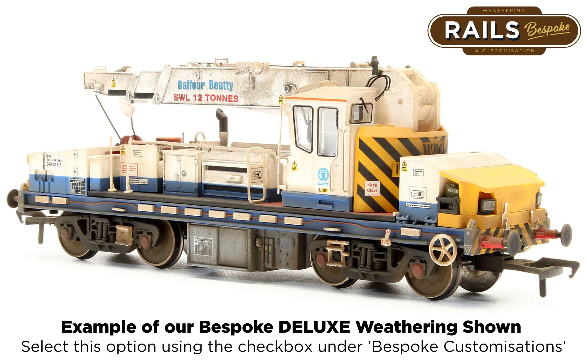 Plasser 12T YOB Diesel-Hydraulic Crane DRP81517 Balfour Beatty - Image 6