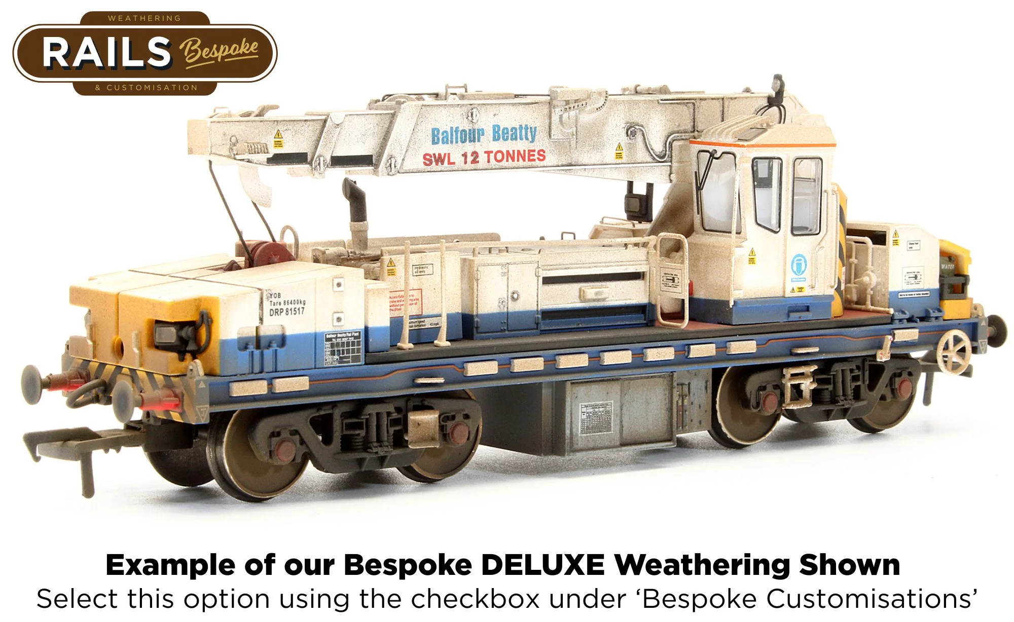 Plasser 12T YOB Diesel-Hydraulic Crane DRP81517 Balfour Beatty - Image 7