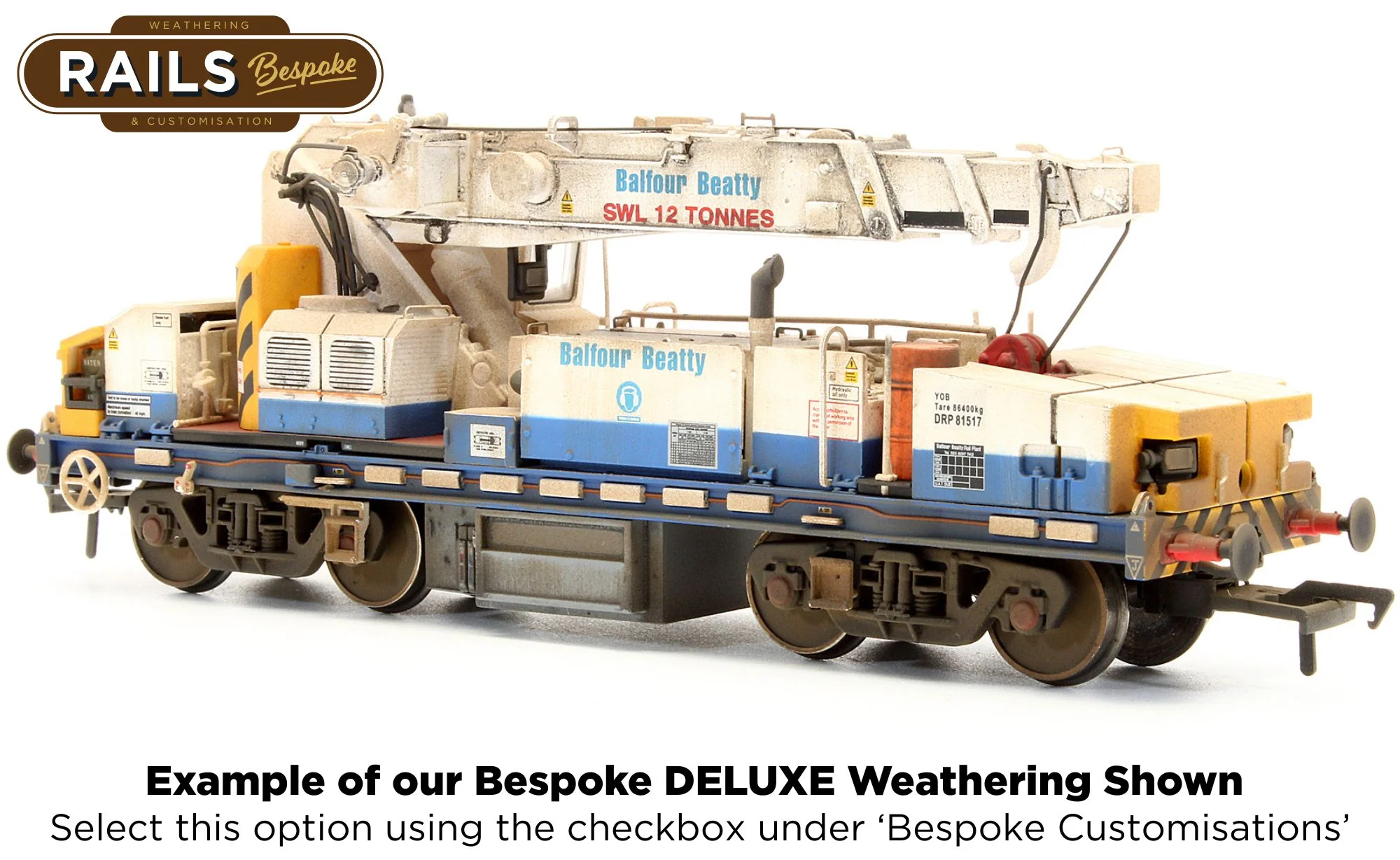 Plasser 12T YOB Diesel-Hydraulic Crane DRP81517 Balfour Beatty - Image 8
