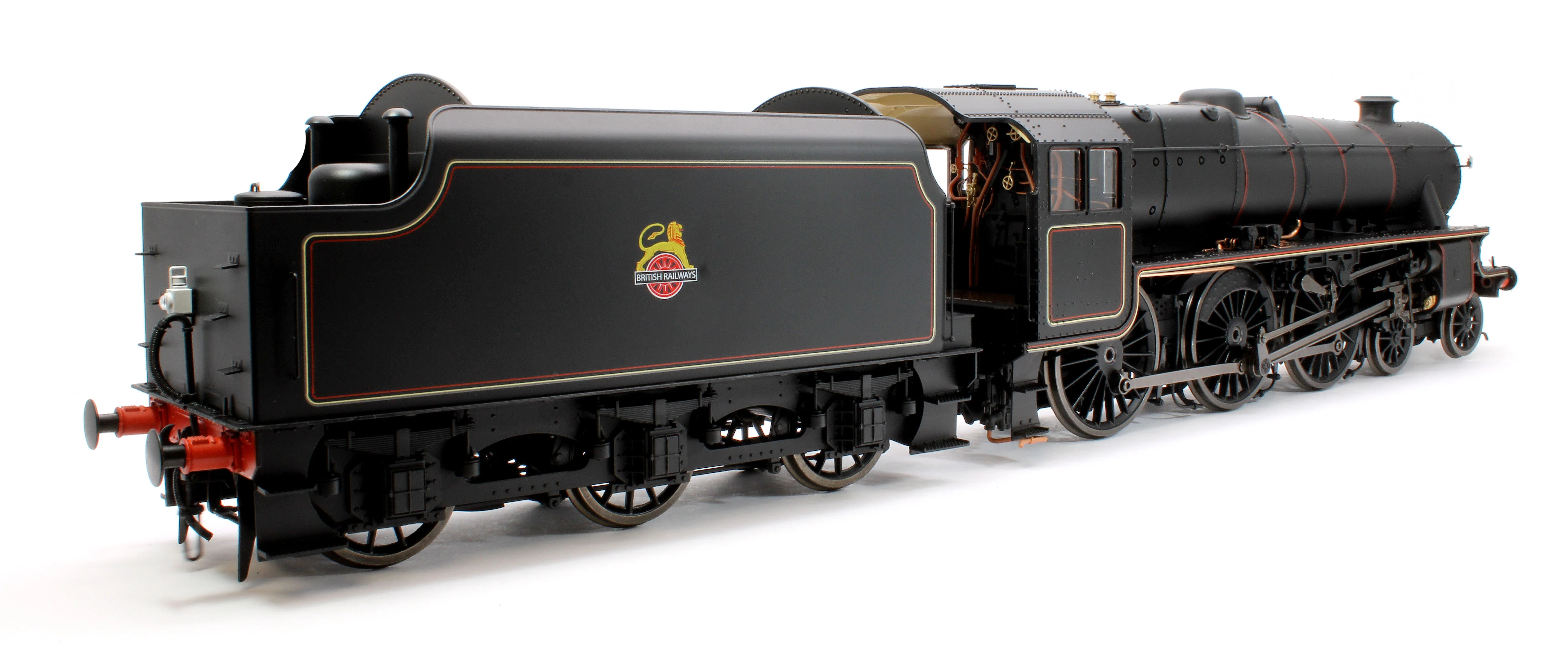 Stanier Class 5 4-6-0 "Black 5" Early BR Lined Unnumbered Welded Tender Steam Locomotive - DCC Sound - Image 4