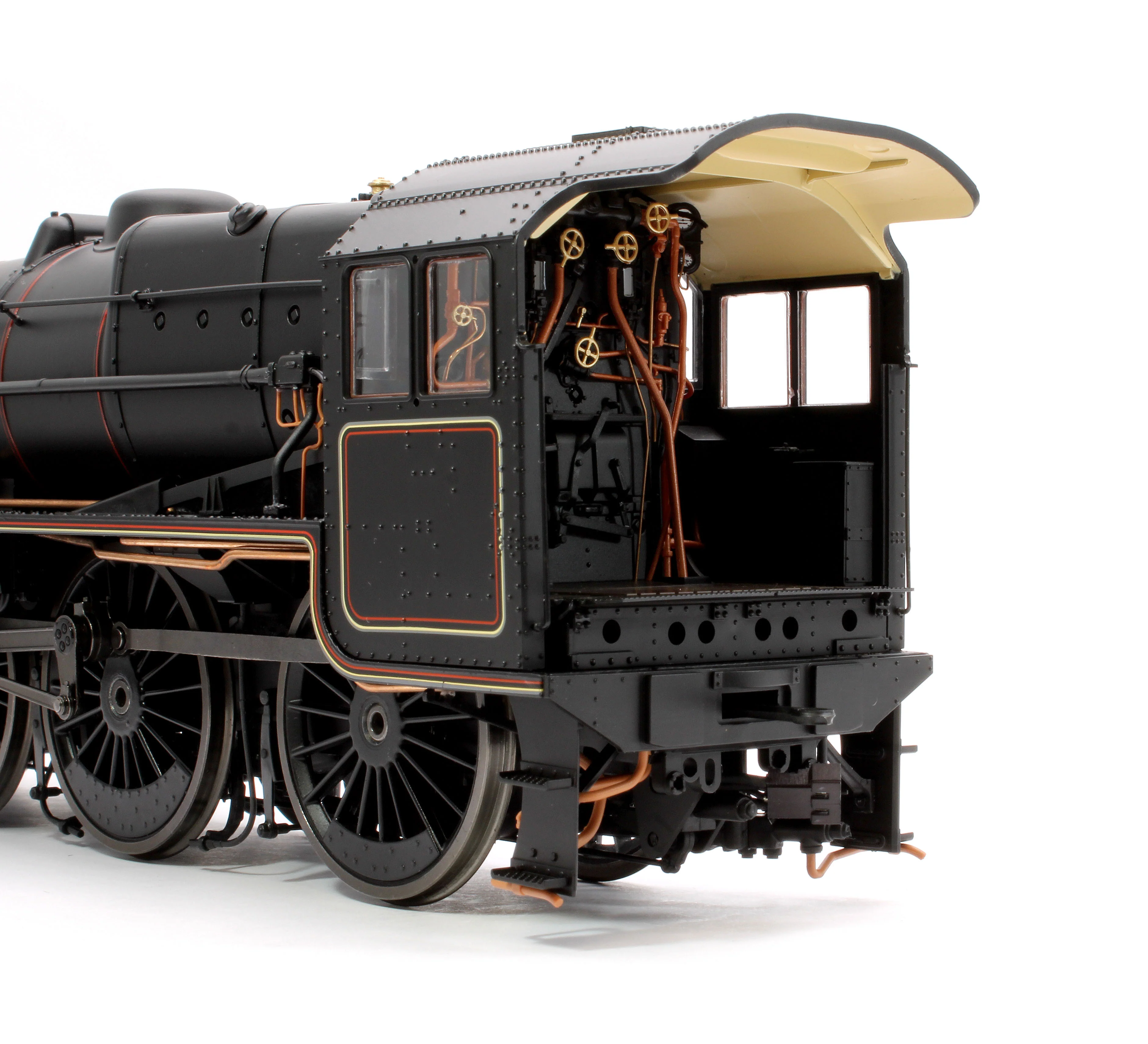 Stanier Class 5 4-6-0 "Black 5" Early BR Lined Unnumbered Welded Tender Steam Locomotive - DCC Sound - Image 7