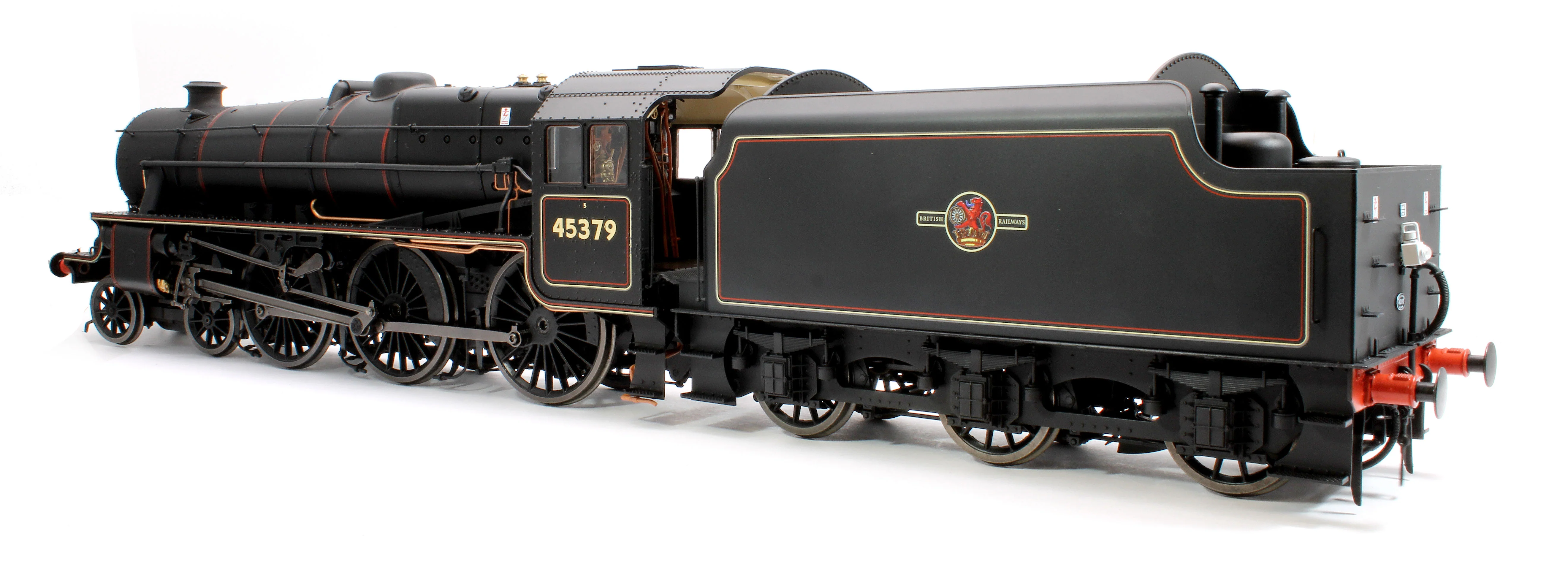 Stanier Class 5 4-6-0 "Black 5" Late BR Lined '45379' Welded Tender Steam Locomotive - DCC Sound - Image 3