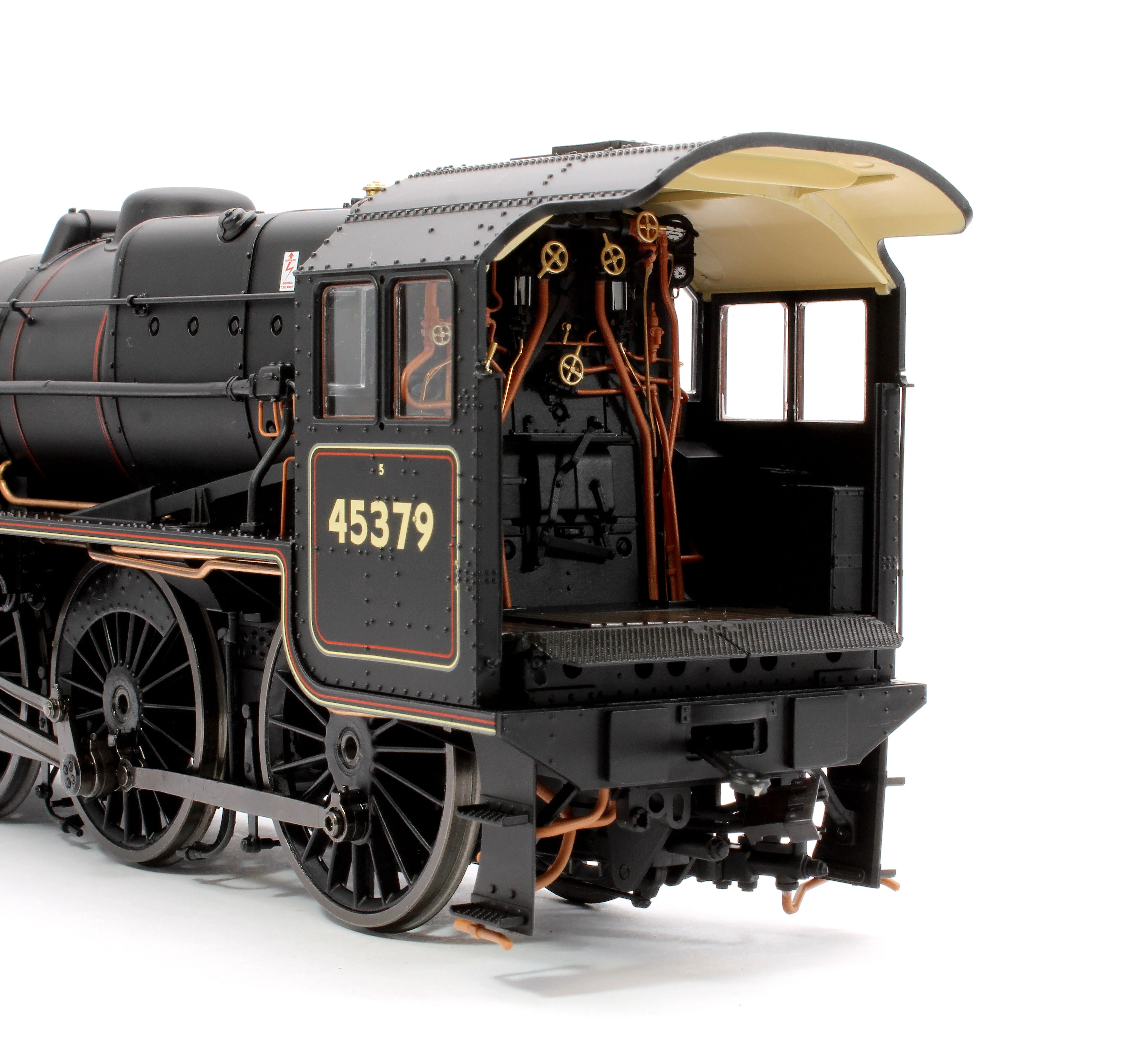 Stanier Class 5 4-6-0 "Black 5" Late BR Lined '45379' Welded Tender Steam Locomotive - DCC Sound - Image 7