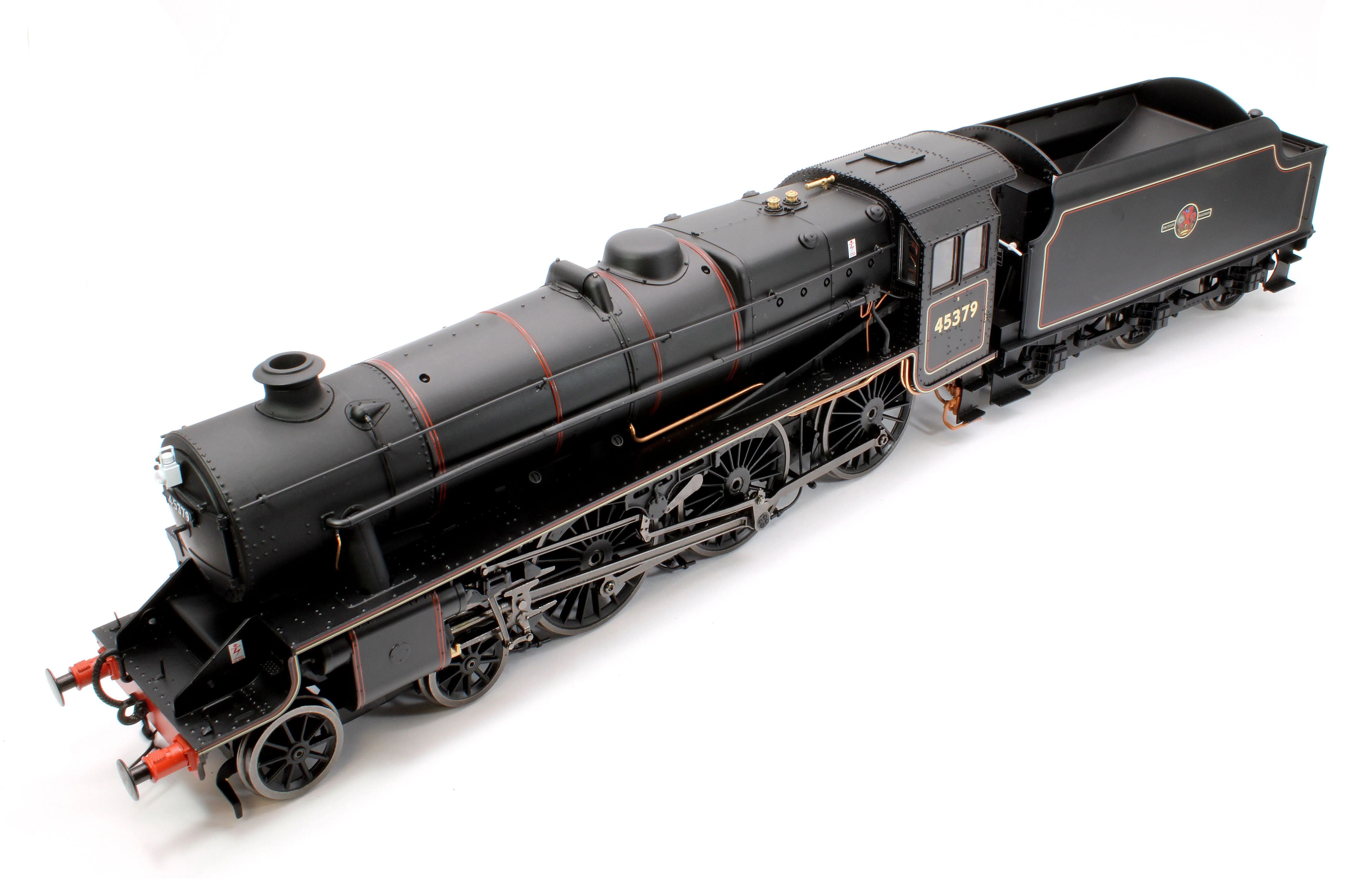 Stanier Class 5 4-6-0 "Black 5" Late BR Lined '45379' Welded Tender Steam Locomotive - DCC Sound - Image 8