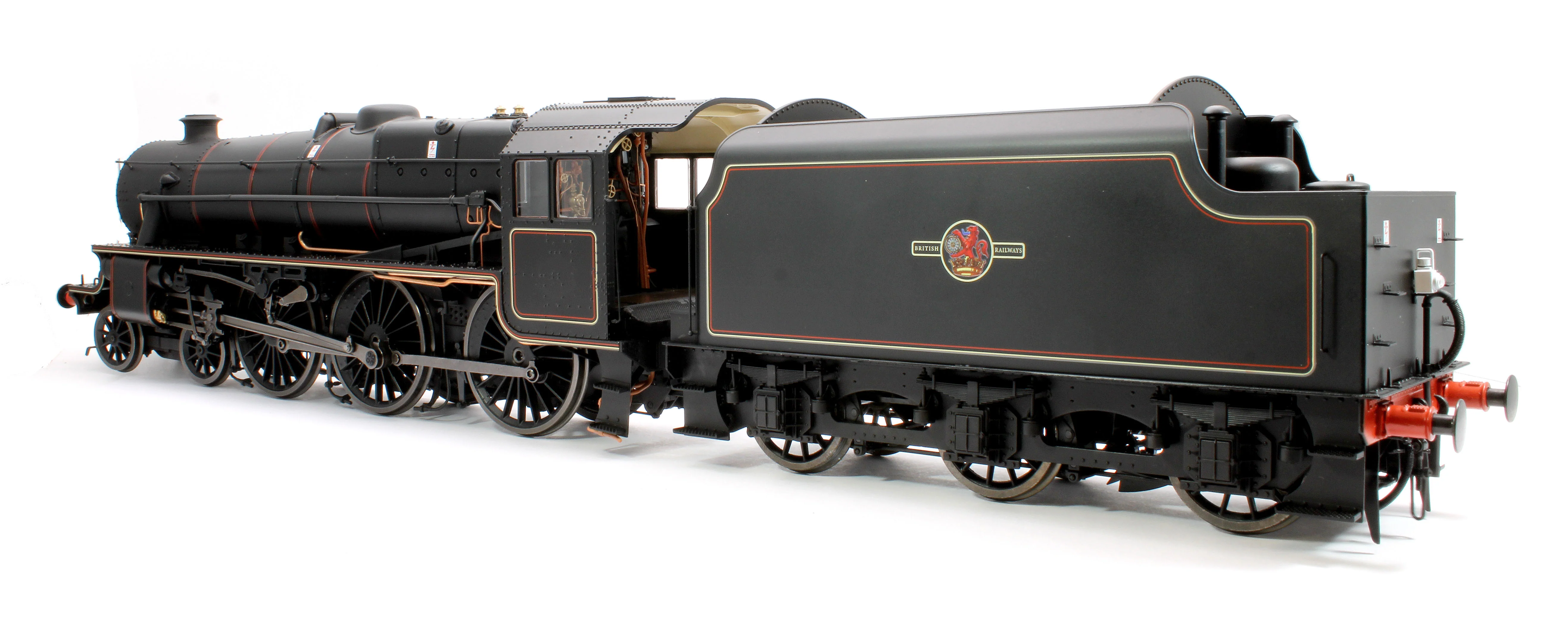 Stanier Class 5 4-6-0 "Black 5" Late BR Lined Unnumbered Welded Tender Steam Locomotive - DCC Sound - Image 3
