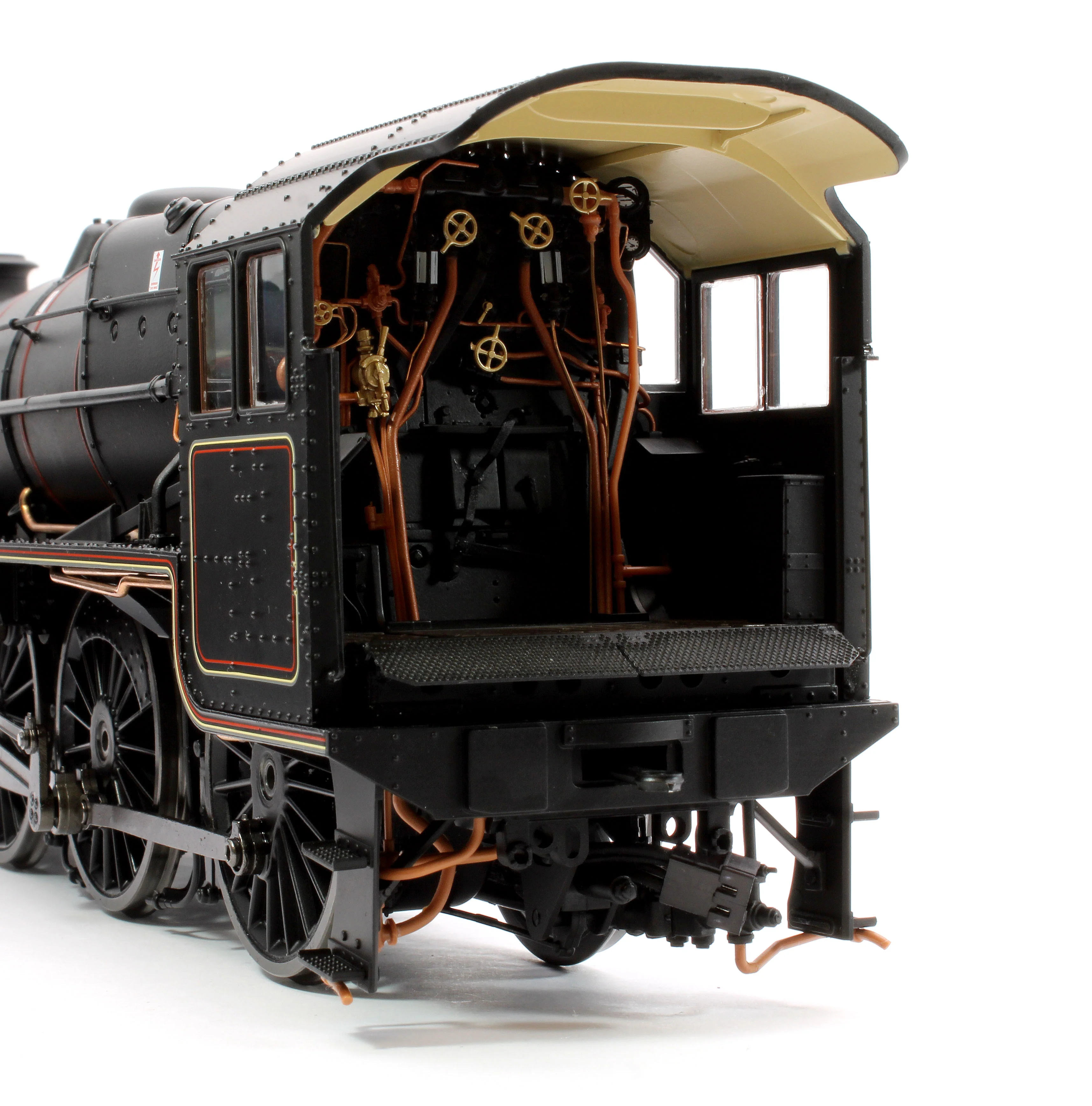 Stanier Class 5 4-6-0 "Black 5" Late BR Lined Unnumbered Welded Tender Steam Locomotive - DCC Sound - Image 7