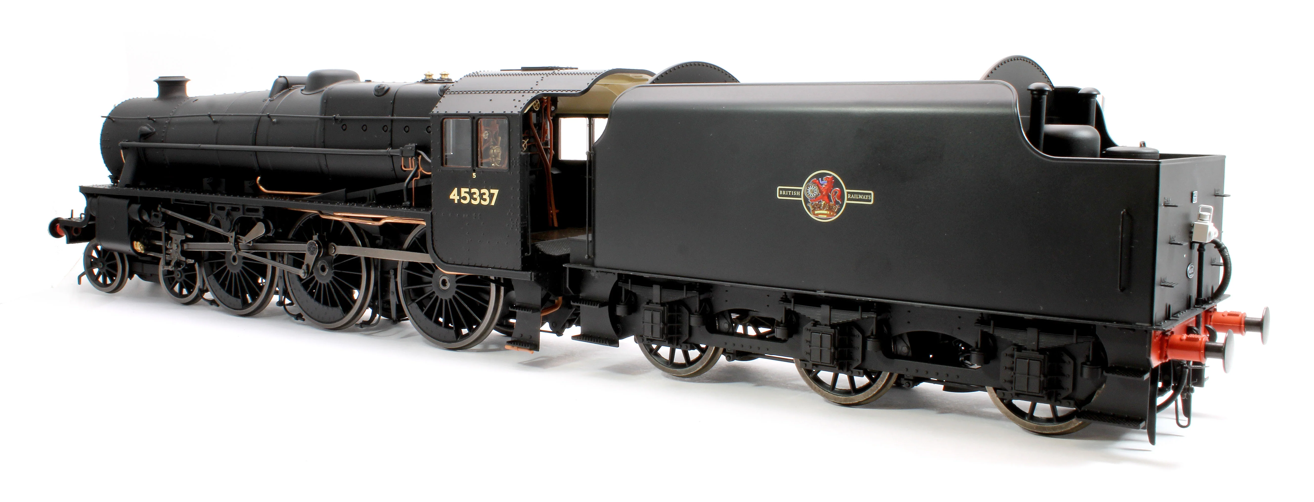 Stanier Class 5 4-6-0 "Black 5" Plain BR Black '45337' Welded Tender Steam Locomotive -  DCC Sound - Image 3