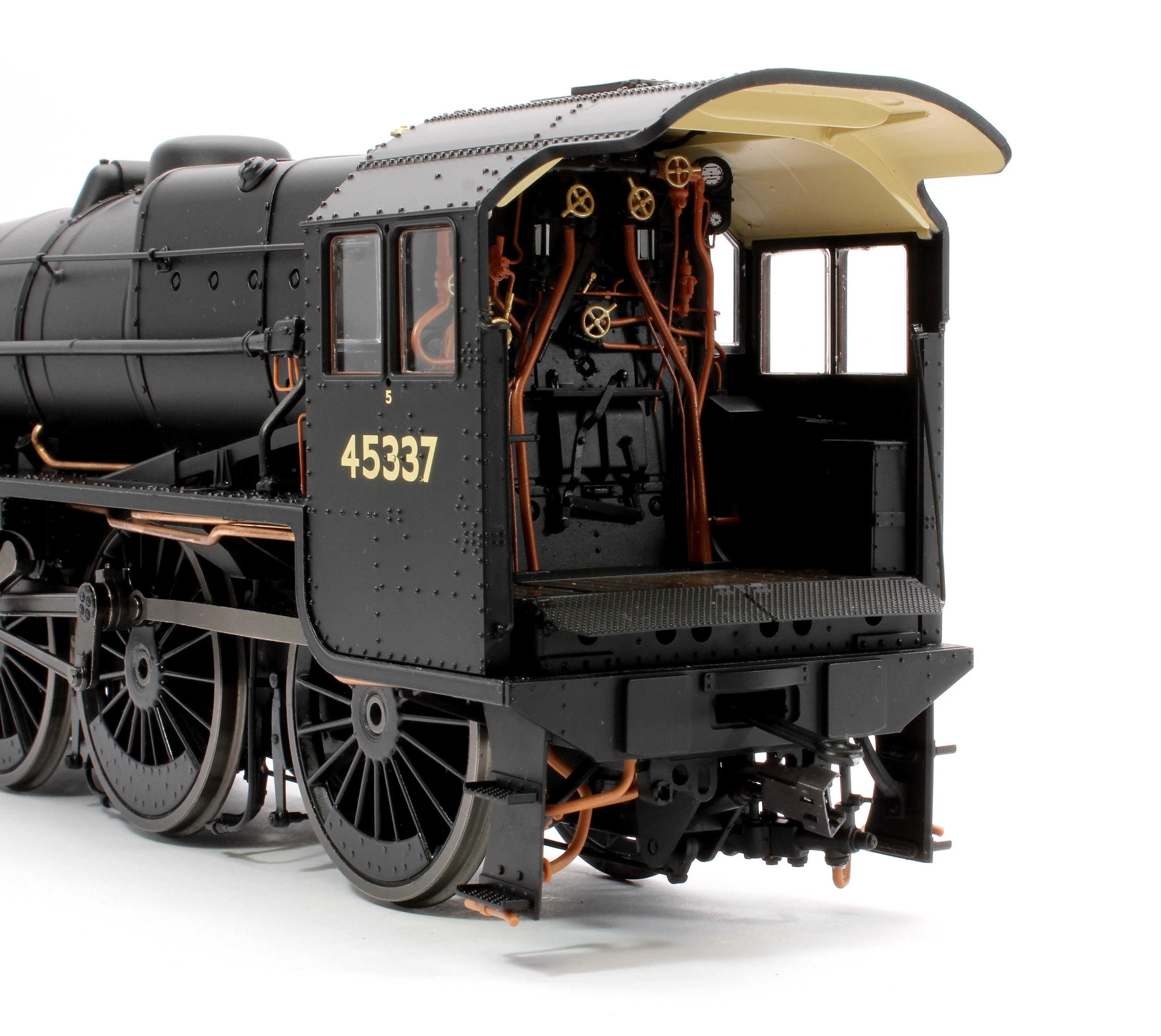 Stanier Class 5 4-6-0 "Black 5" Plain BR Black '45337' Welded Tender Steam Locomotive -  DCC Sound - Image 7