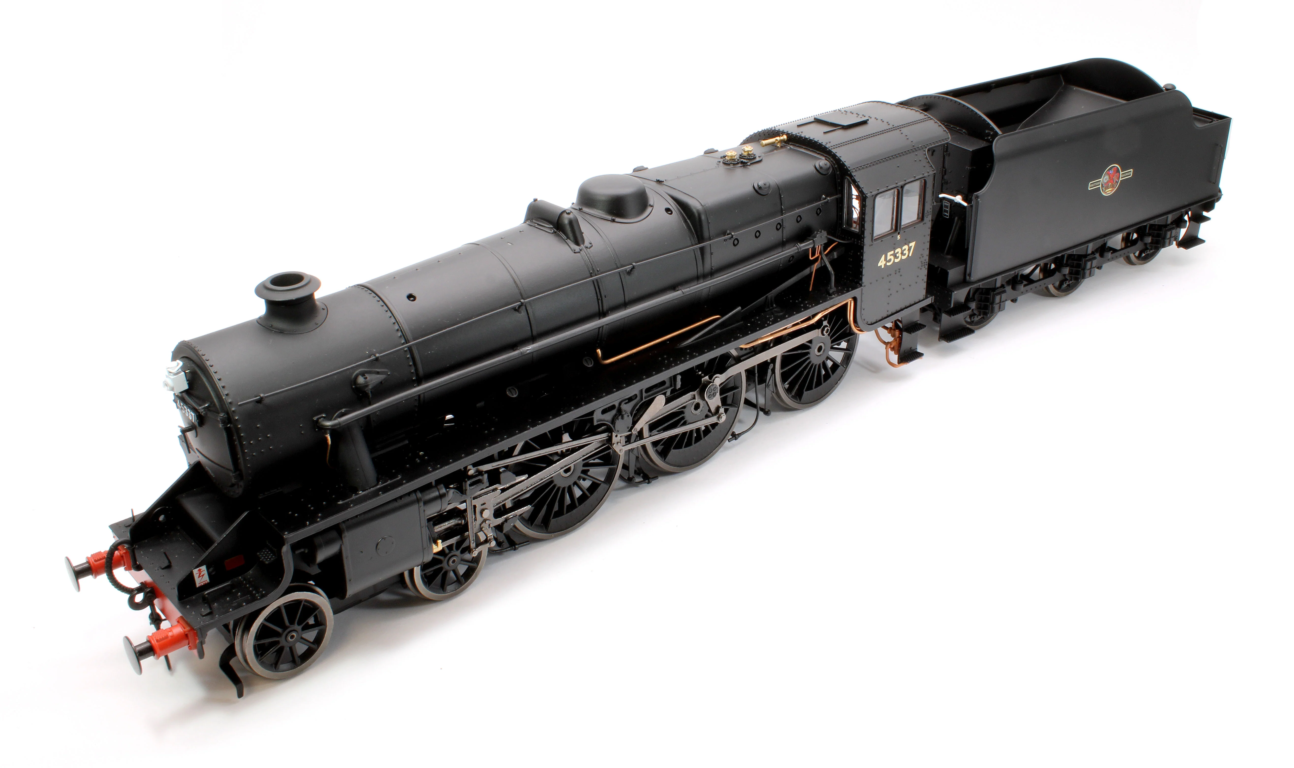 Stanier Class 5 4-6-0 "Black 5" Plain BR Black '45337' Welded Tender Steam Locomotive -  DCC Sound - Image 8