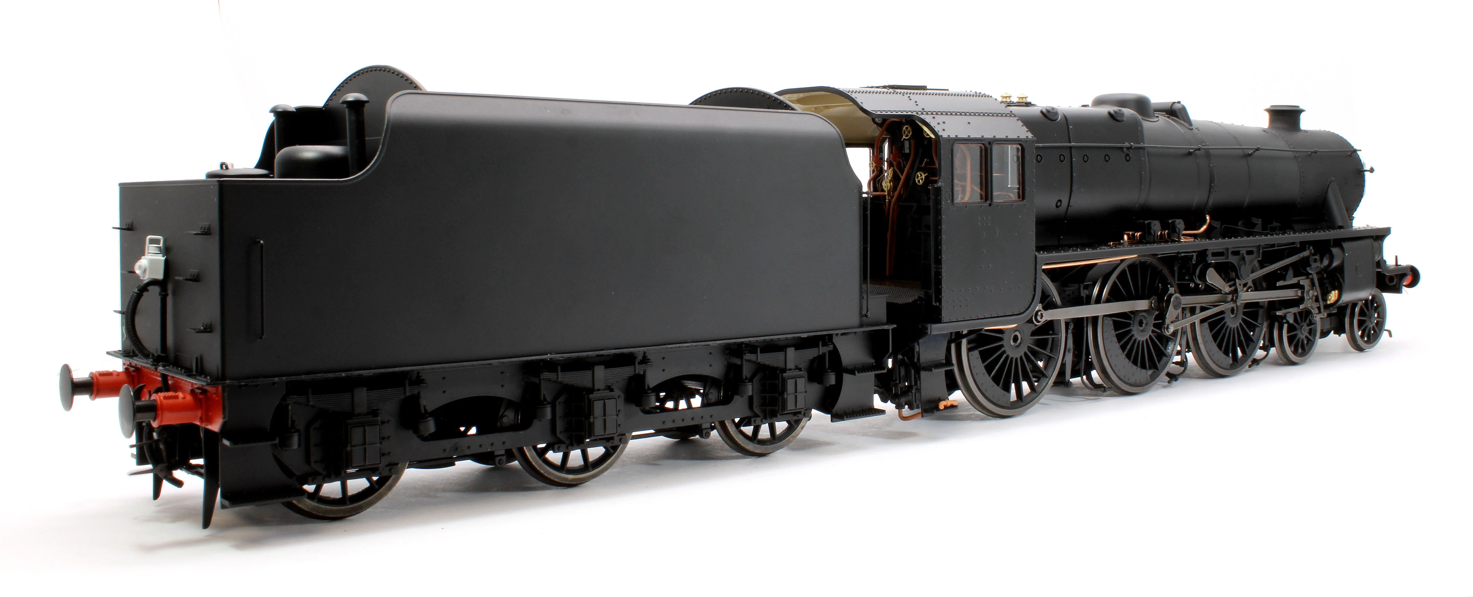 Stanier Class 5 4-6-0 "Black 5" Plain Black 'Un-numbered' Welded Tender Steam Locomotive - Image 4