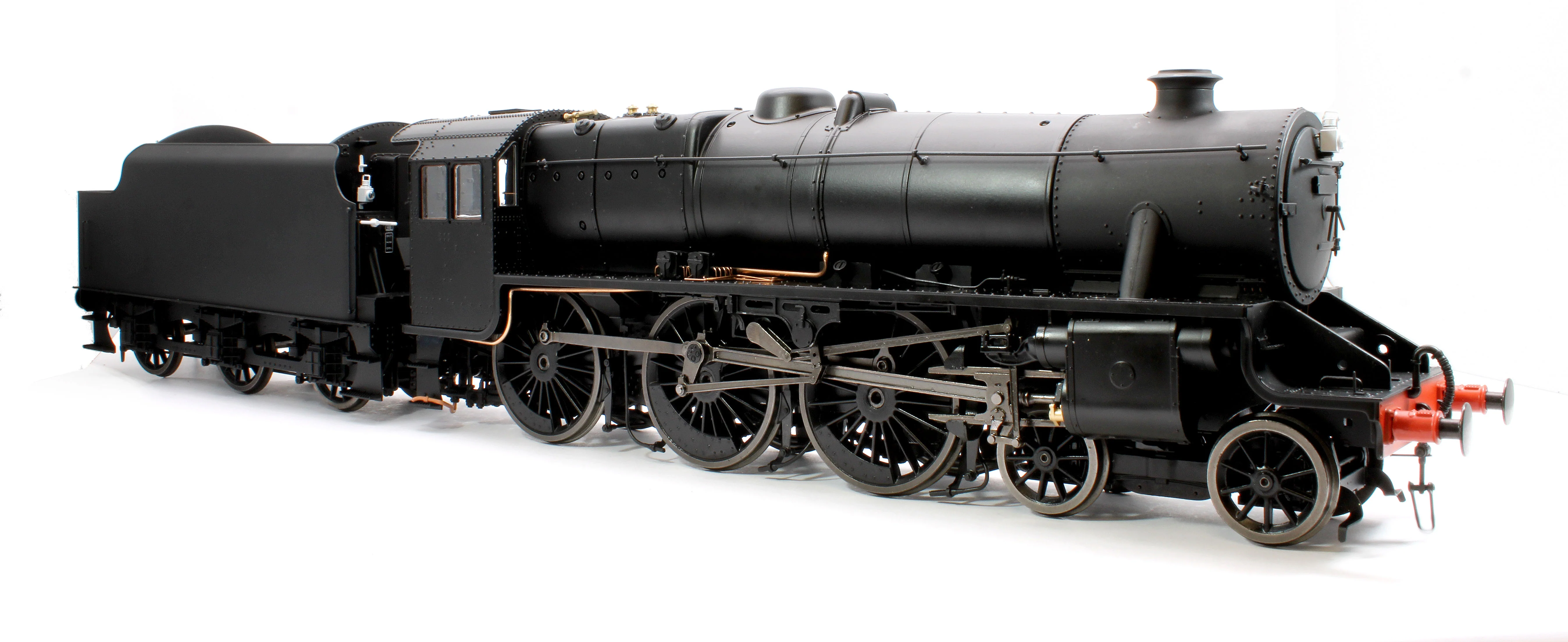 Stanier Class 5 4-6-0 "Black 5" Plain Black 'Un-numbered' Welded Tender Steam Locomotive - Image 5