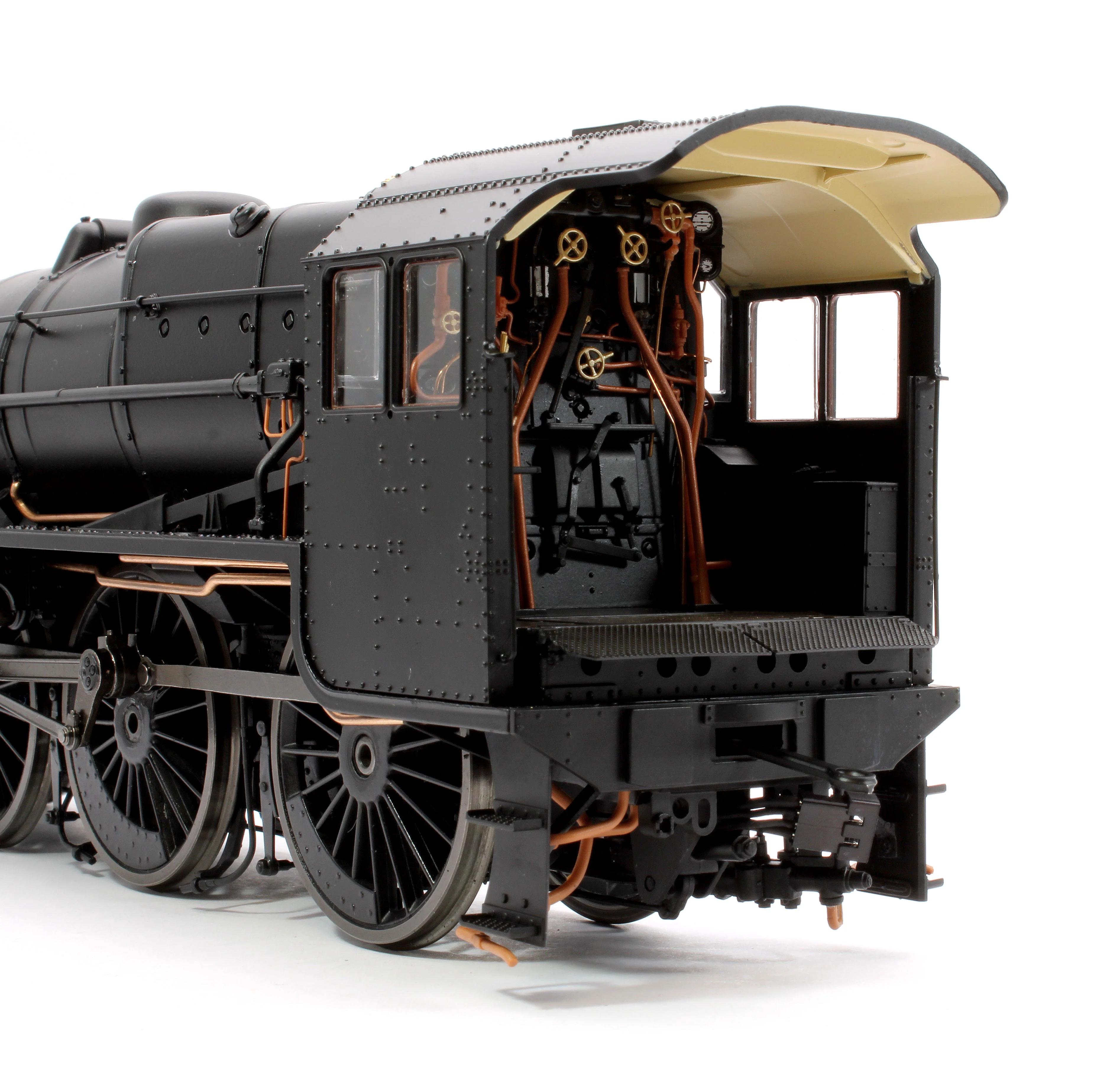 Stanier Class 5 4-6-0 "Black 5" Plain Black 'Un-numbered' Welded Tender Steam Locomotive - Image 7