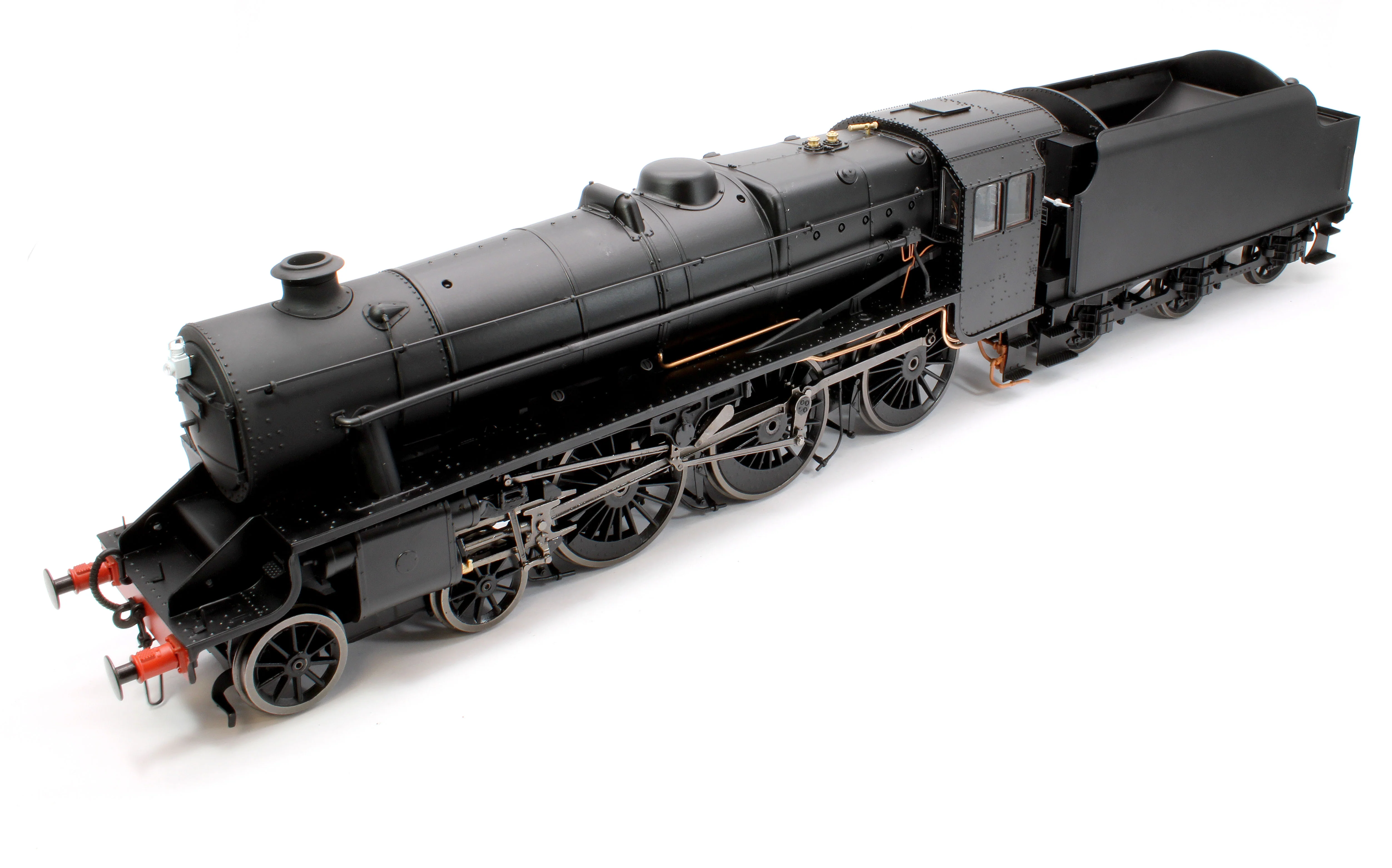 Stanier Class 5 4-6-0 "Black 5" Plain Black 'Un-numbered' Welded Tender Steam Locomotive - Image 8