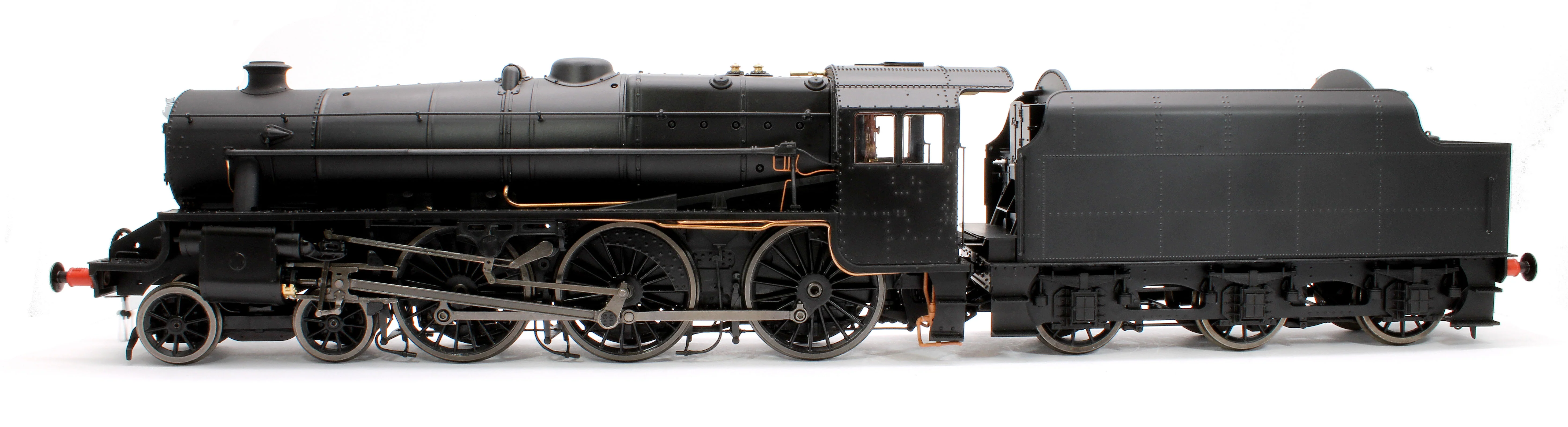 Stanier Class 5 4-6-0 "Black 5" Plain Black 'Un-numbered' Riveted Tender Steam Locomotive - Image 2