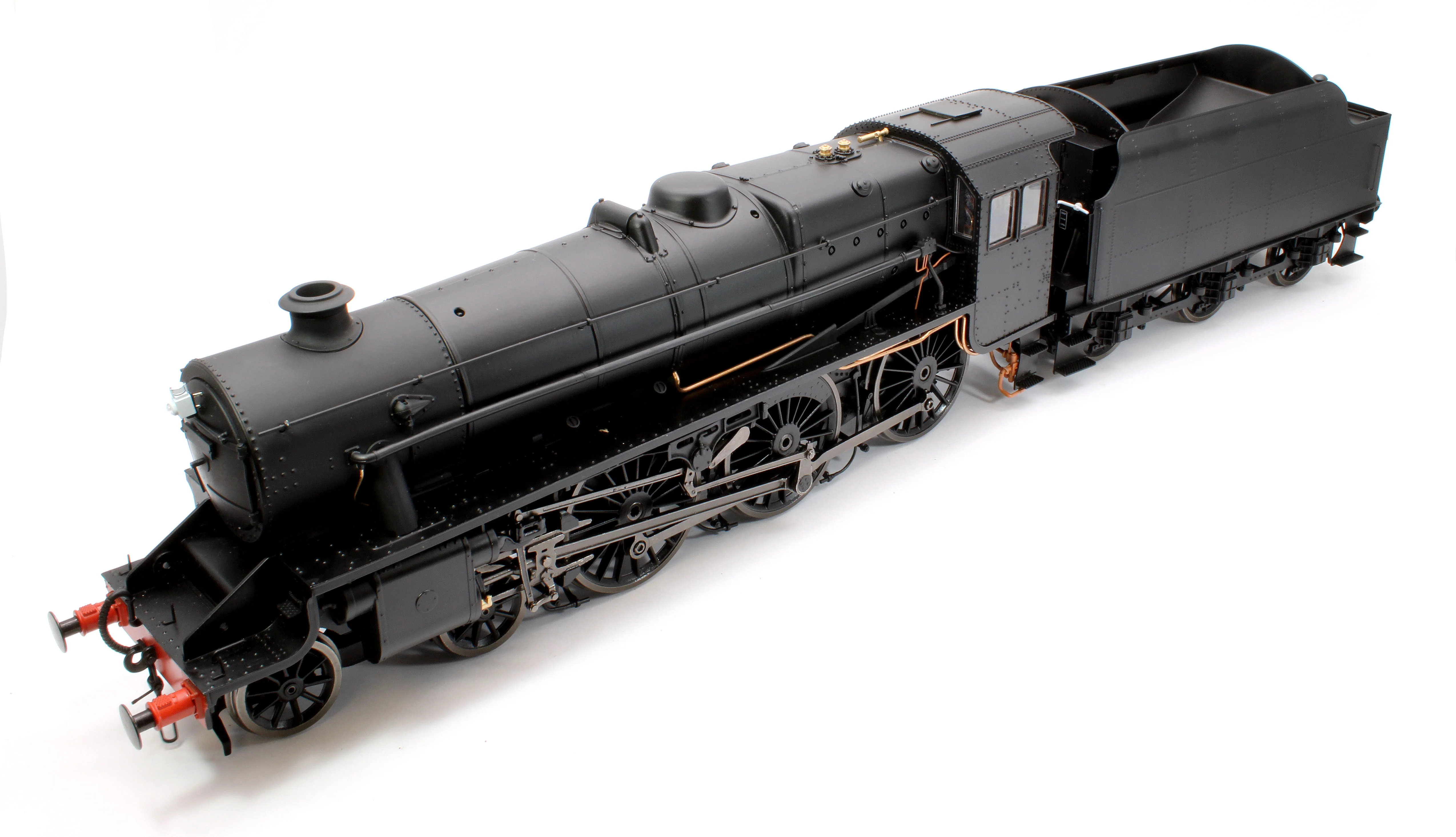 Stanier Class 5 4-6-0 "Black 5" Plain Black 'Un-numbered' Riveted Tender Steam Locomotive - Image 8