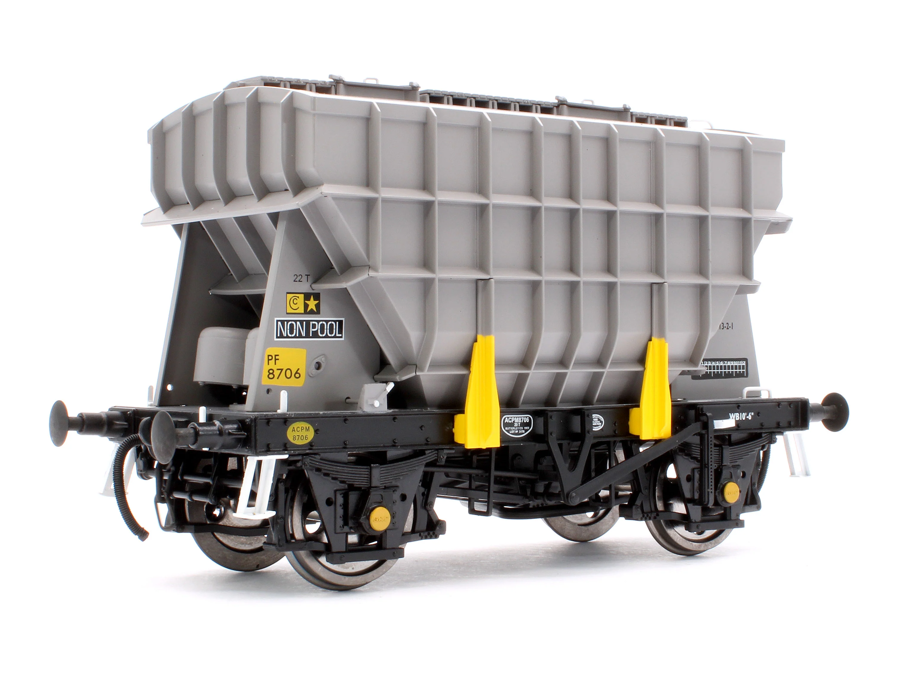 Presflo Wagon Plain Grey 8706 (TOPS) - Image 3