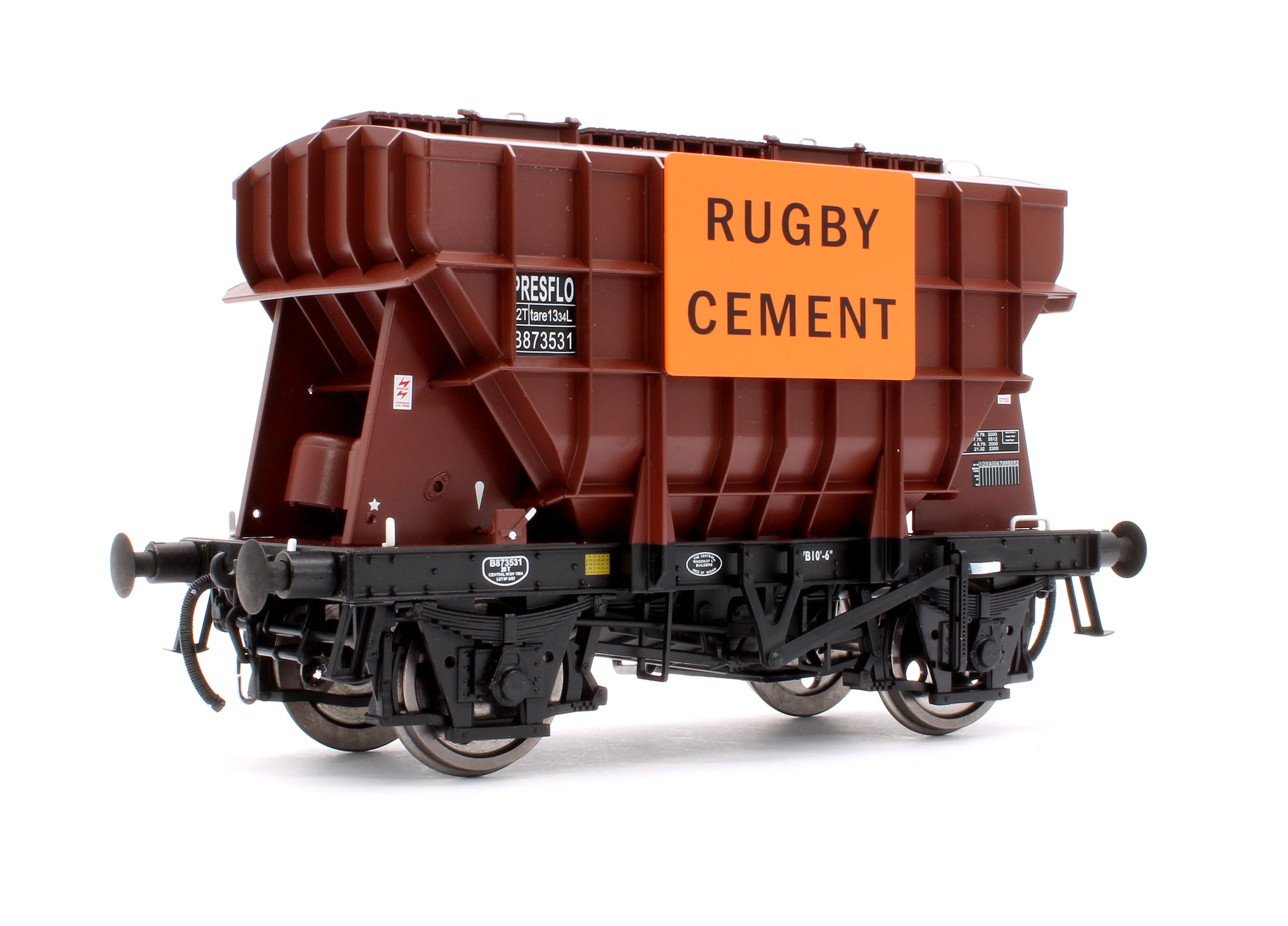 Presflo Wagon 'Rugby Cement' Bauxite B873531 (TOPS) - Image 3