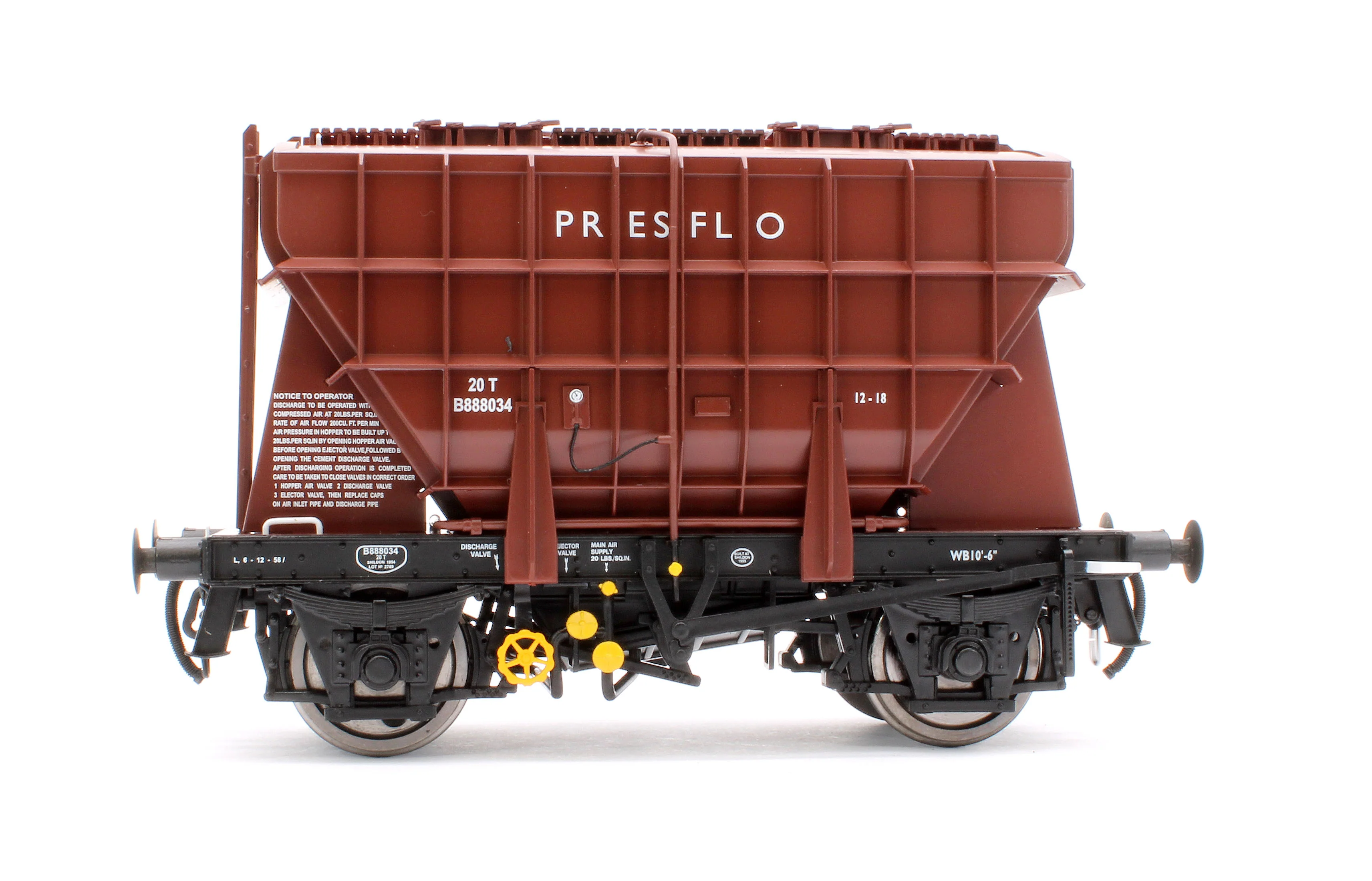 Presflo Wagon 'Presflo' Bauxite B888034 (Pre-TOPS) - Image 2