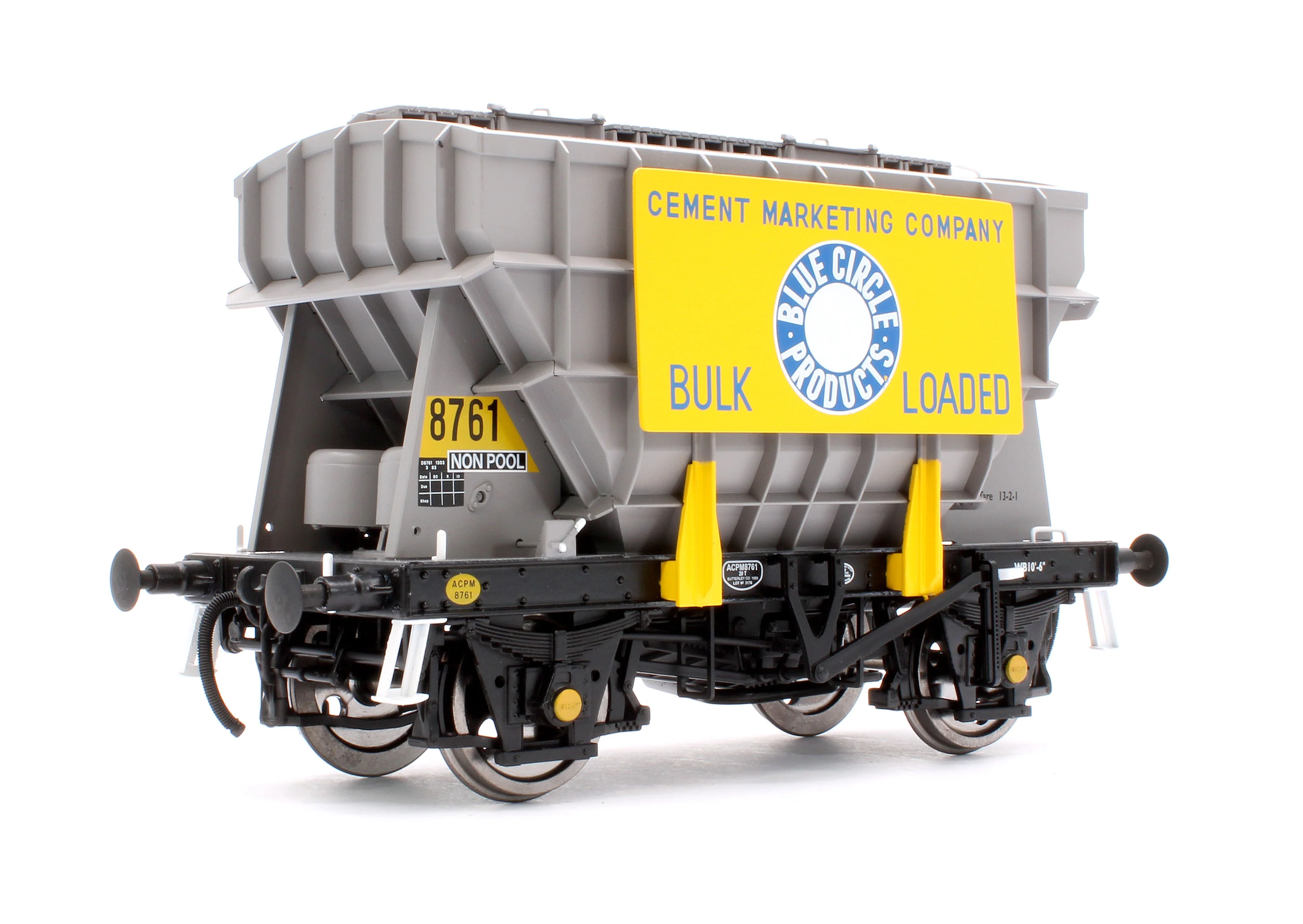 Presflo Wagon Plain Grey 8761 (TOPS w/Marketing Board) - Image 3