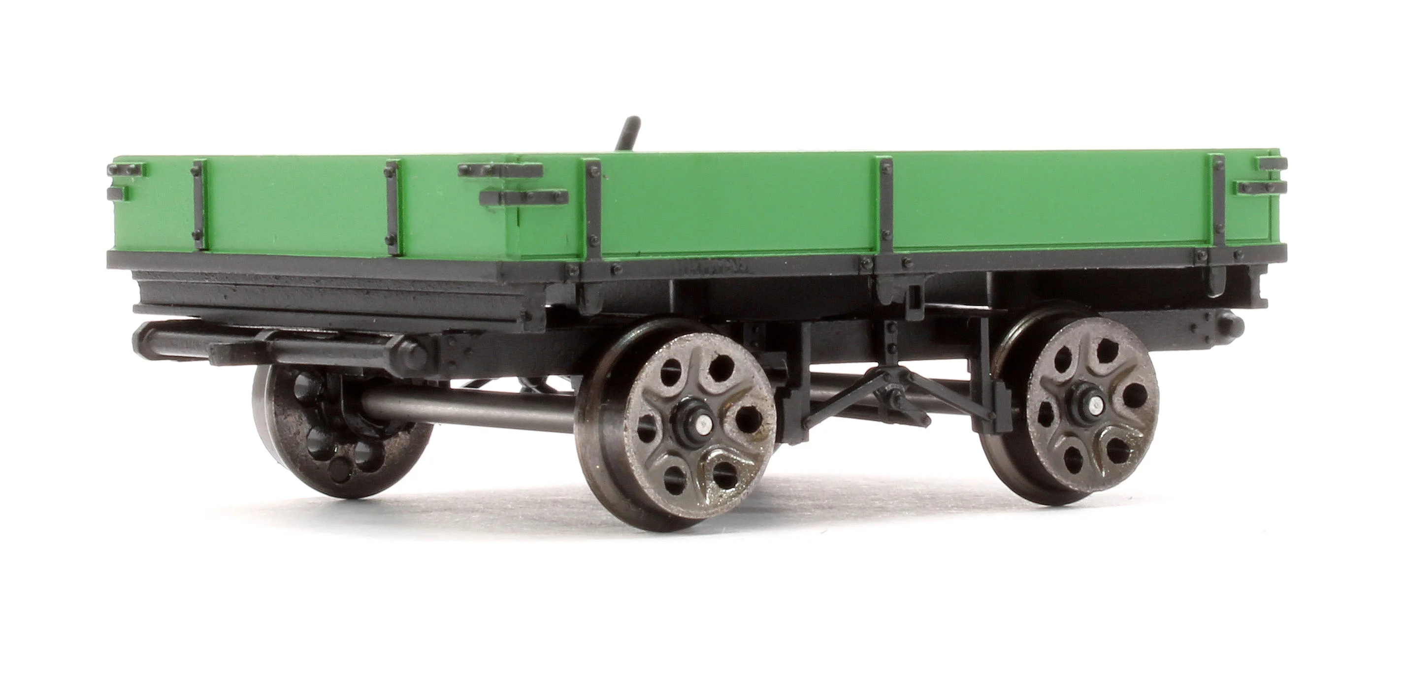 Wickham Planked Trailer, BR (SR) Green - Image 3