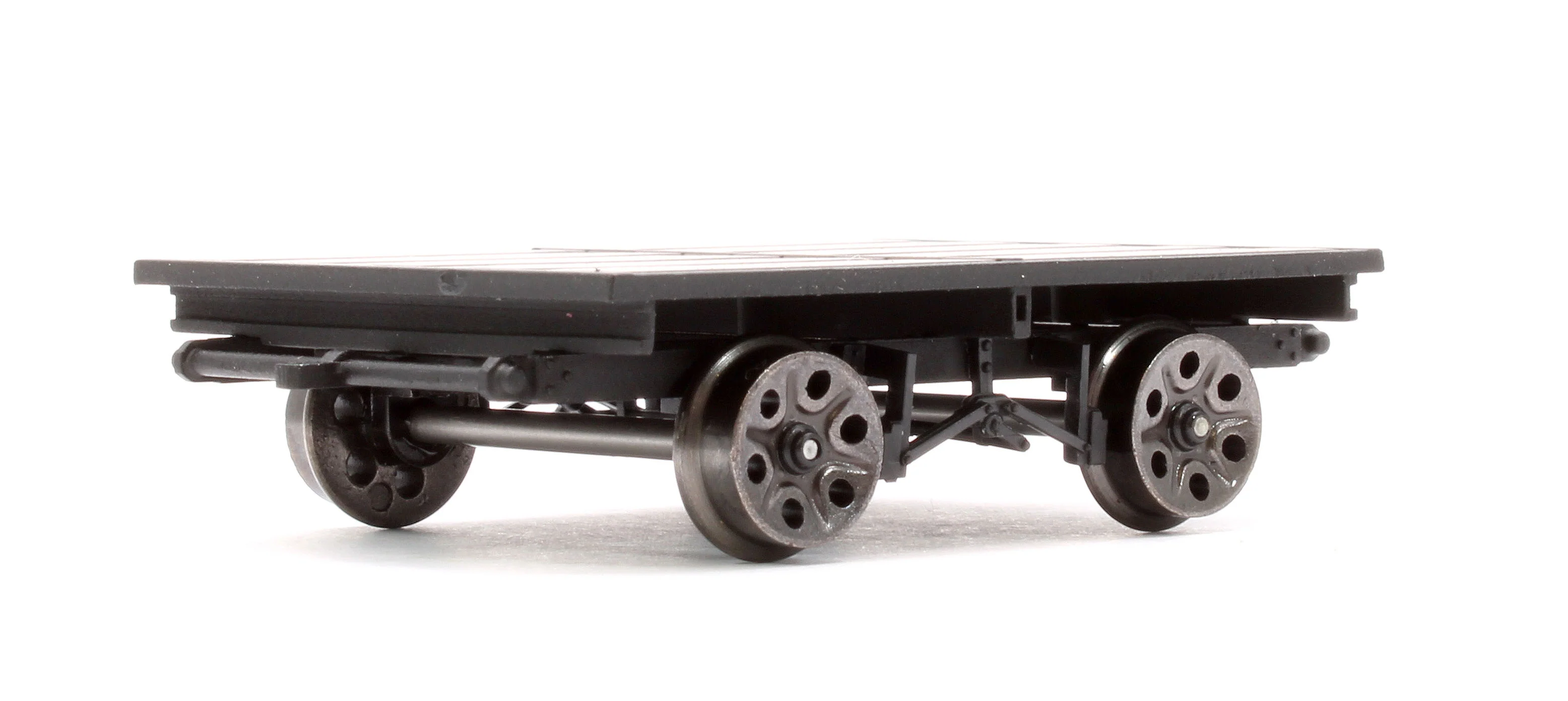 Wickham Flatbed Trailer, Plain Black - Image 3