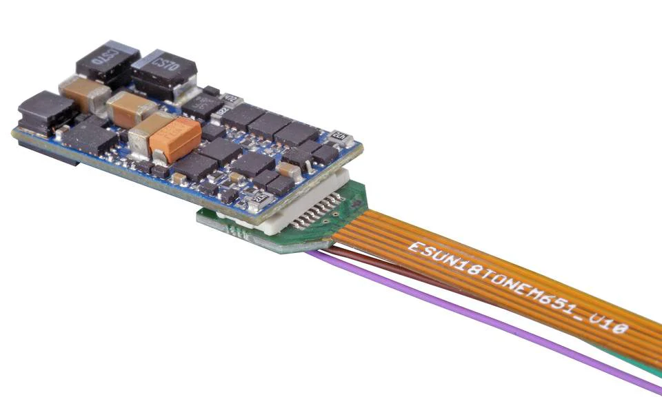 51997 Adapter Board, 18 Pin Next 18 to PluX12, Flex, 88mm, with Heat Shrink - Image 2